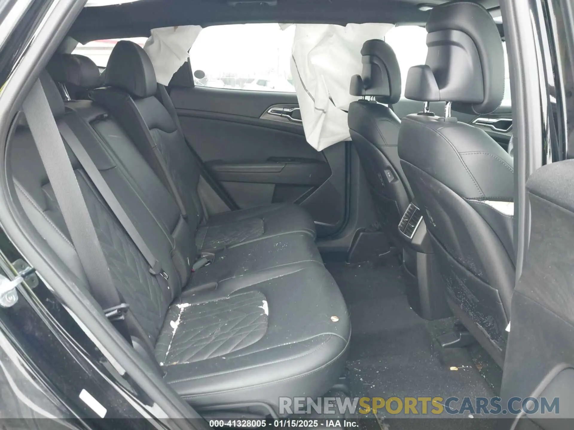8 fotografías del automóvil dañado 5XYK7CAF2PG072525 KIA SPORTAGE 2023