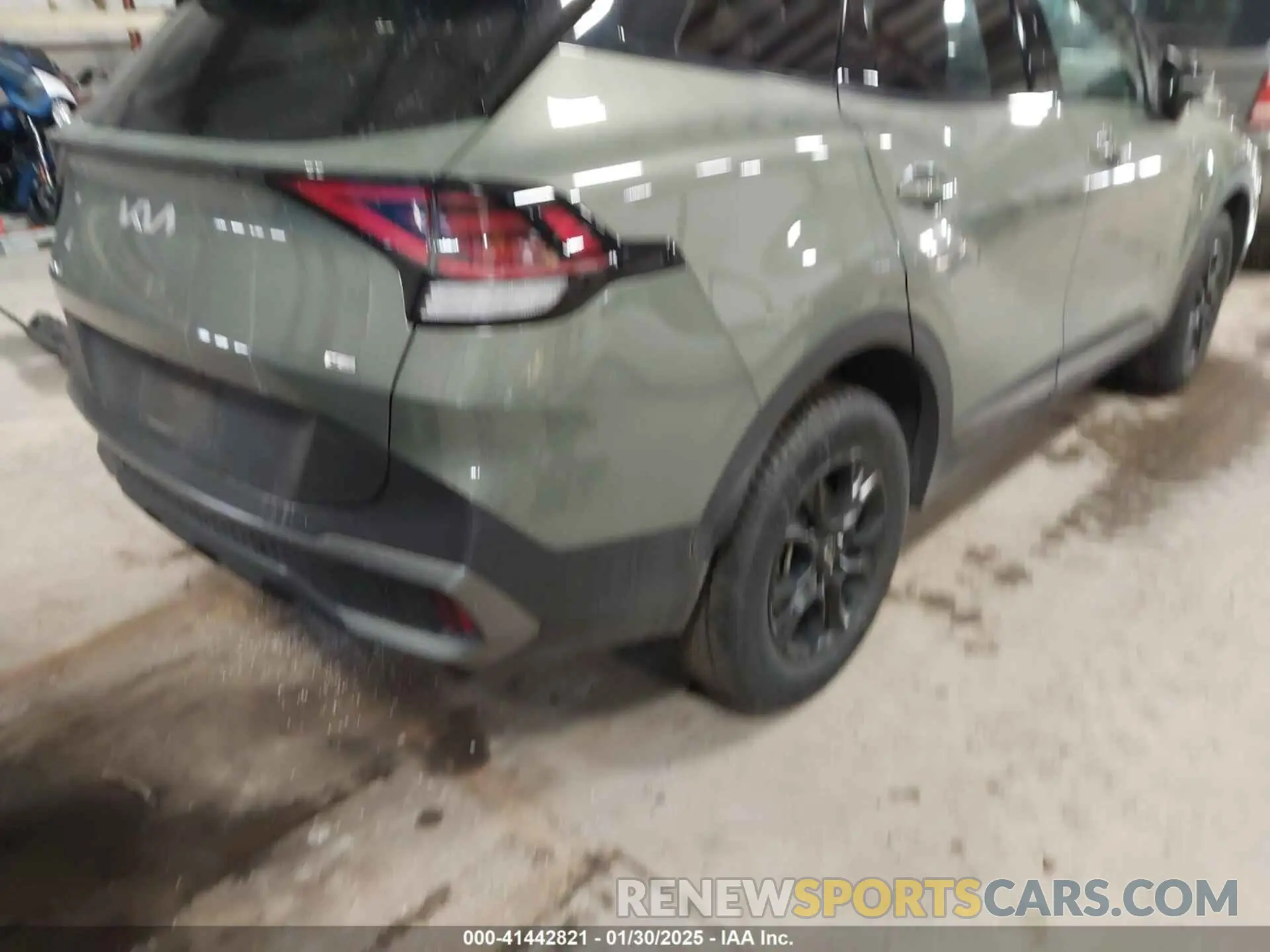 4 fotografías del automóvil dañado 5XYK7CAF2PG124221 KIA SPORTAGE 2023