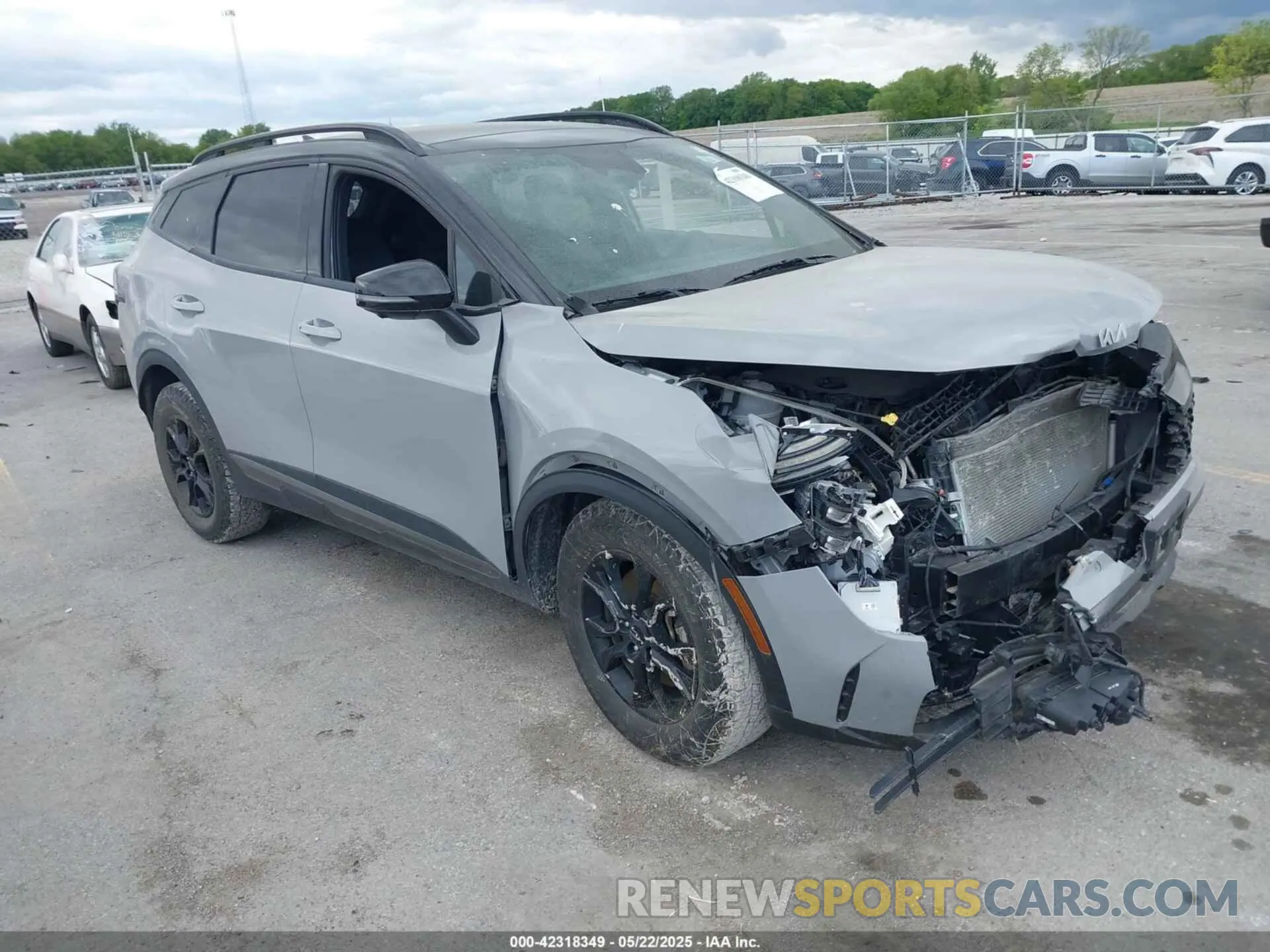 1 fotografías del automóvil dañado 5XYK7CAF4PG045732 KIA SPORTAGE 2023