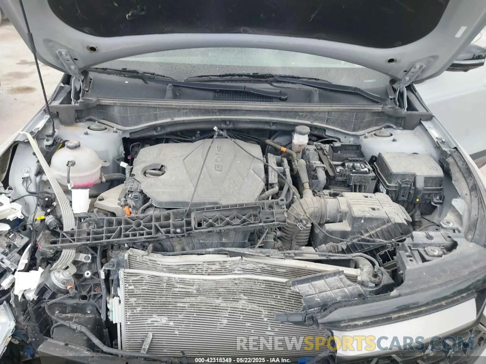 10 fotografías del automóvil dañado 5XYK7CAF4PG045732 KIA SPORTAGE 2023