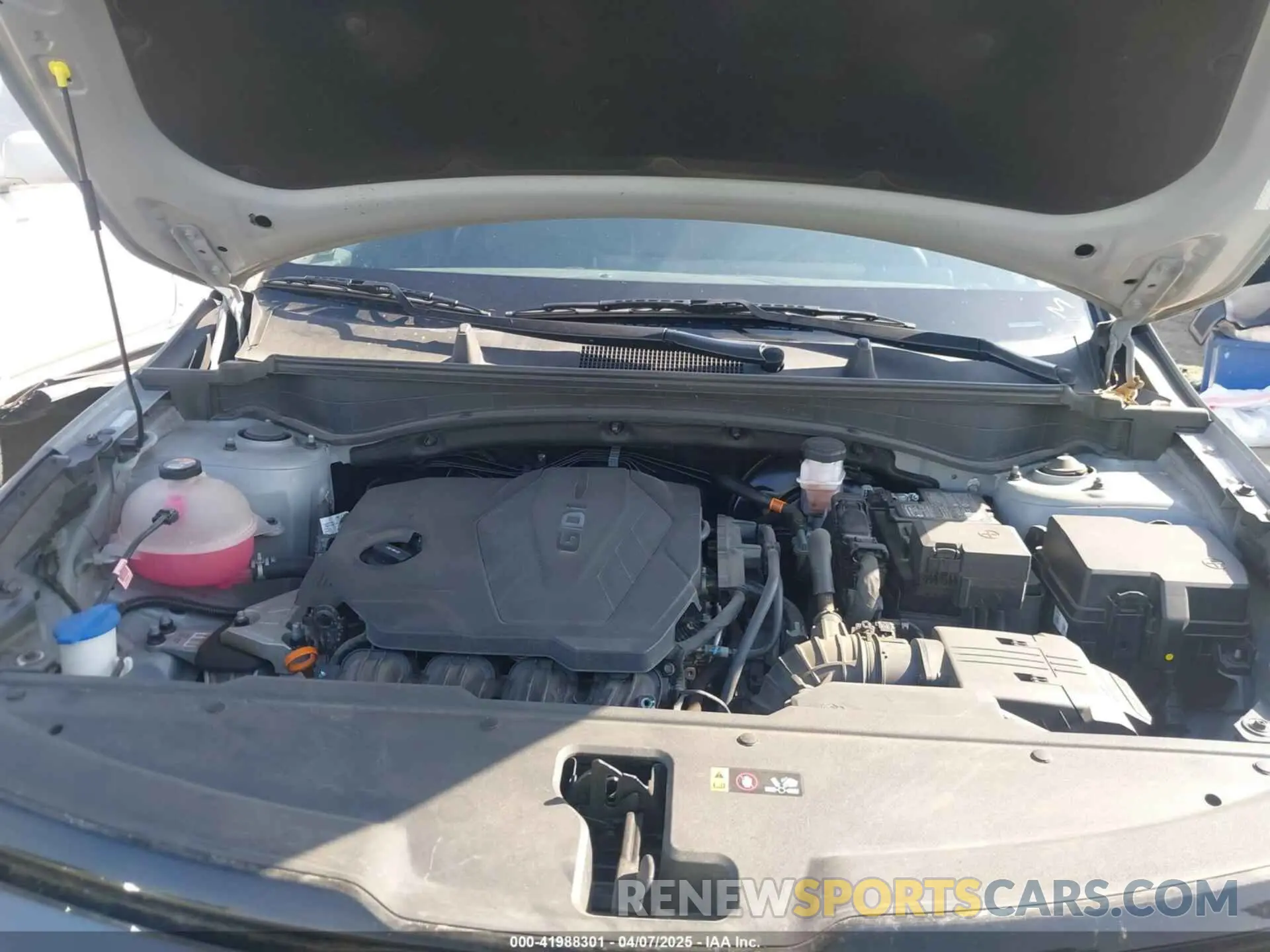 10 fotografías del automóvil dañado 5XYK7CAF6PG028866 KIA SPORTAGE 2023
