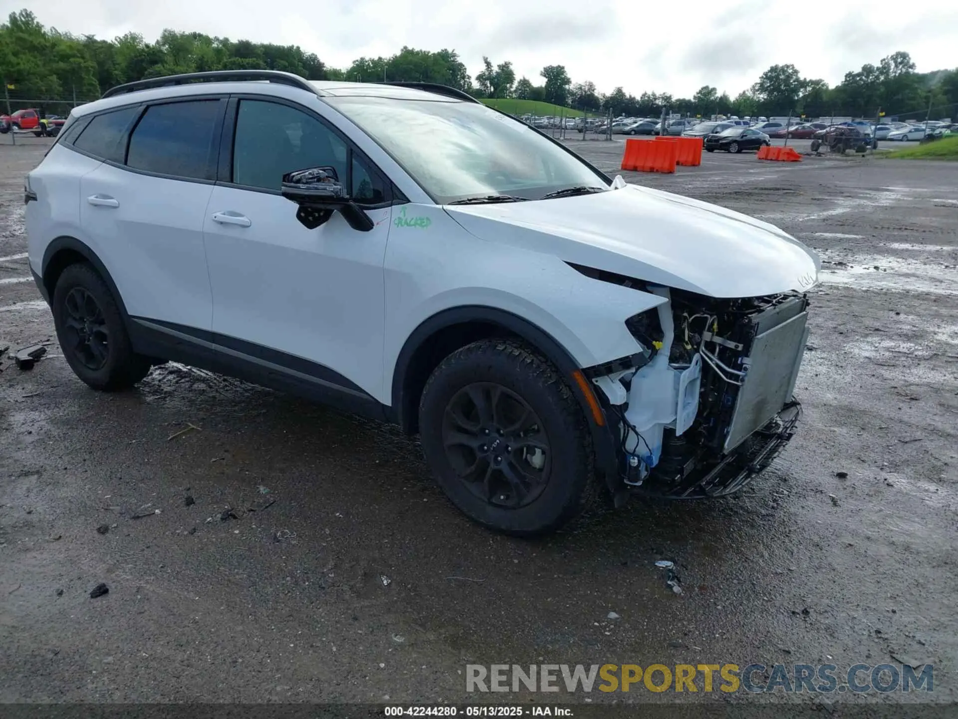 1 fotografías del automóvil dañado 5XYK7CAF6PG135612 KIA SPORTAGE 2023