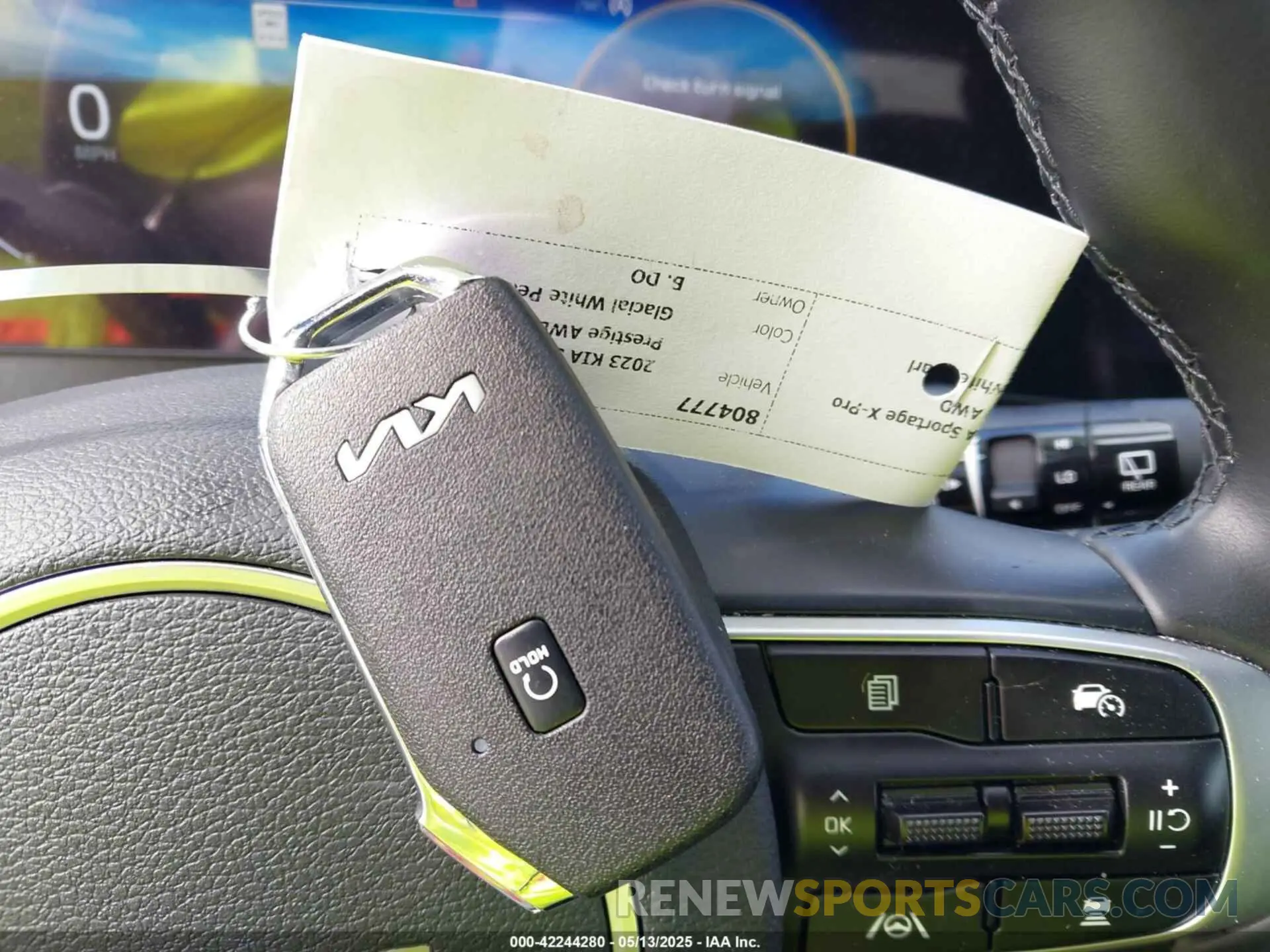11 fotografías del automóvil dañado 5XYK7CAF6PG135612 KIA SPORTAGE 2023