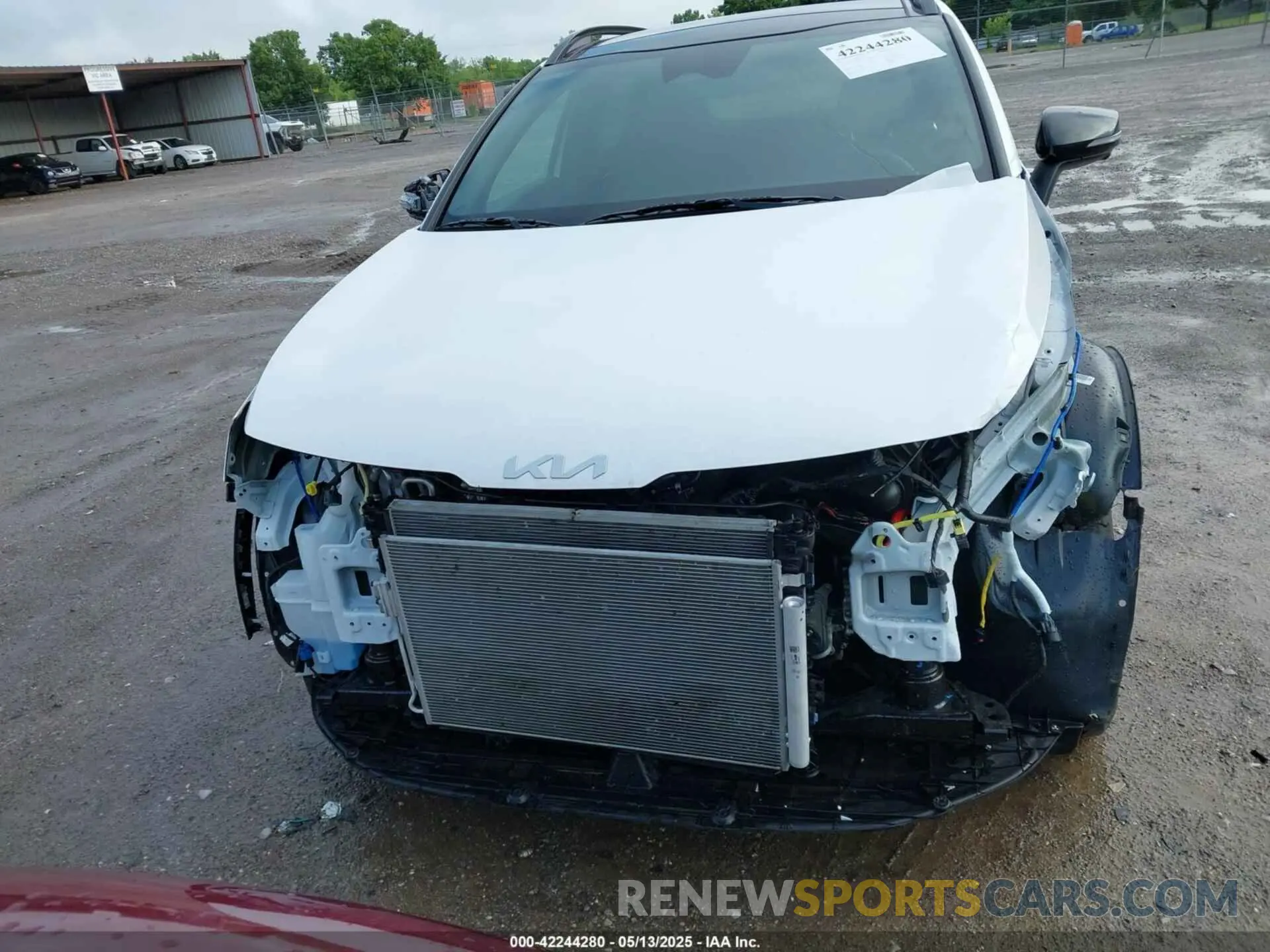 13 fotografías del automóvil dañado 5XYK7CAF6PG135612 KIA SPORTAGE 2023