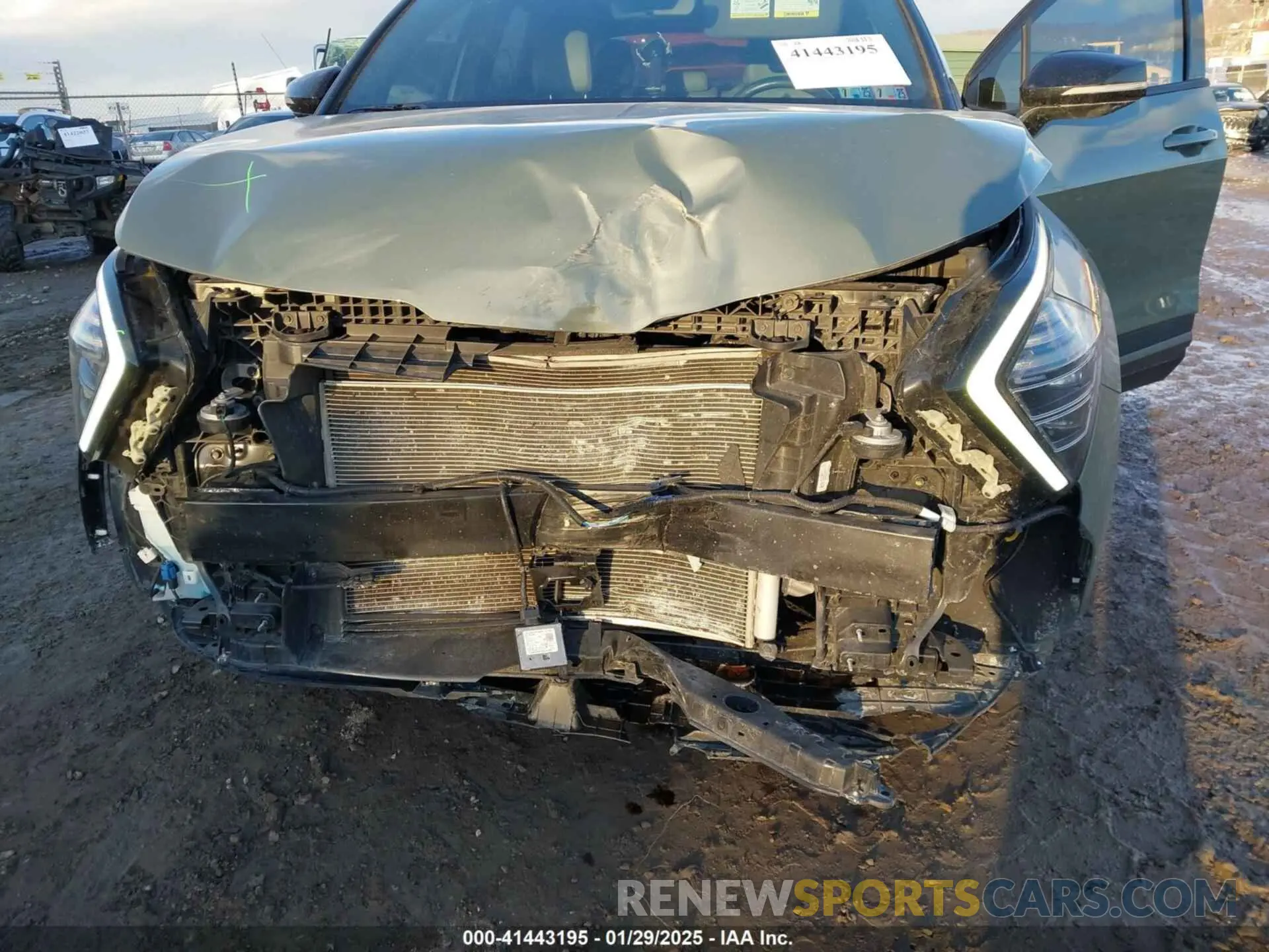 6 fotografías del automóvil dañado 5XYK7CAF8PG009221 KIA SPORTAGE 2023