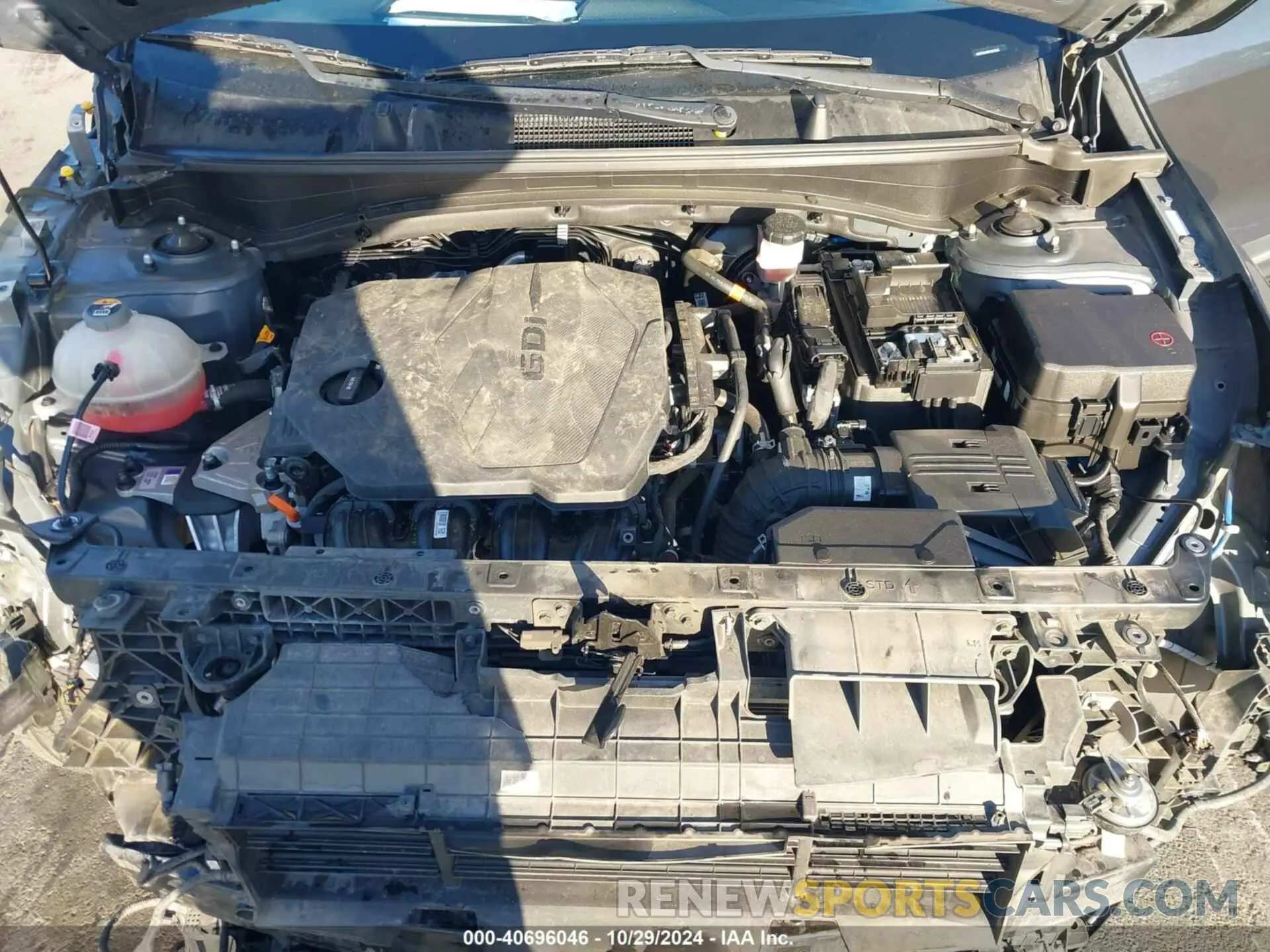 10 fotografías del automóvil dañado KNDPU3AF0P7037025 KIA SPORTAGE 2023