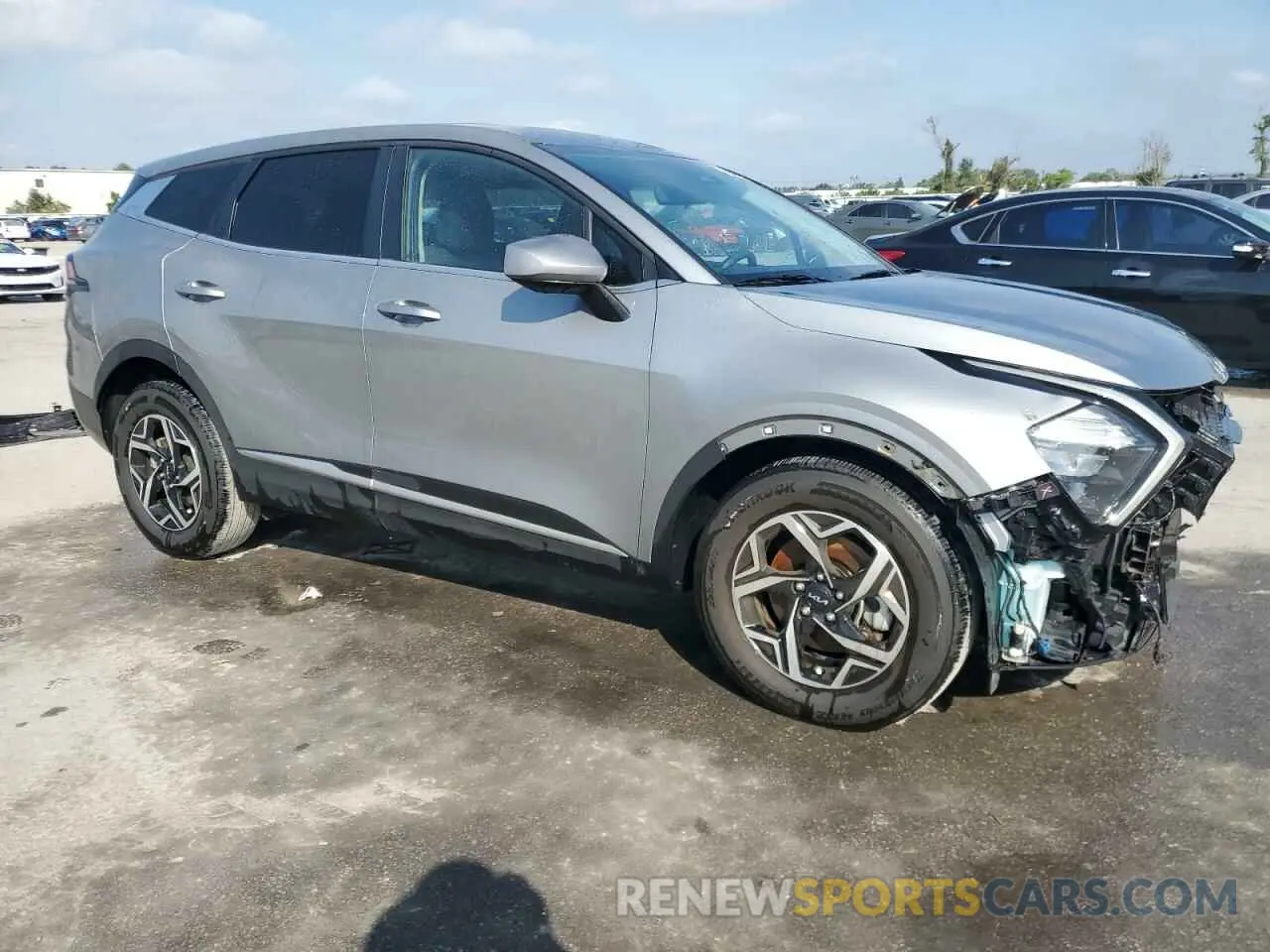 4 fotografías del automóvil dañado KNDPU3AF0P7133267 KIA SPORTAGE 2023