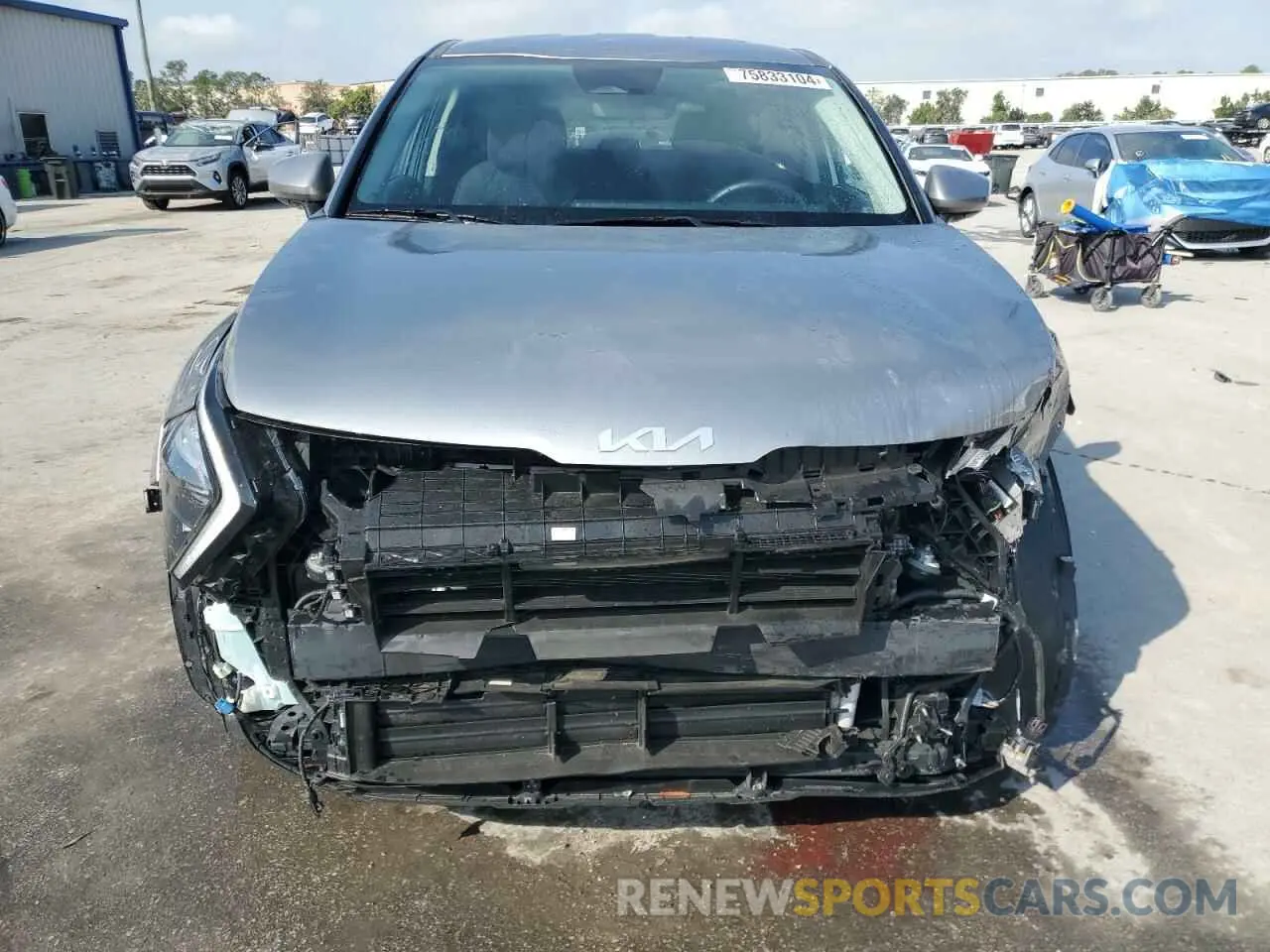 5 fotografías del automóvil dañado KNDPU3AF0P7133267 KIA SPORTAGE 2023