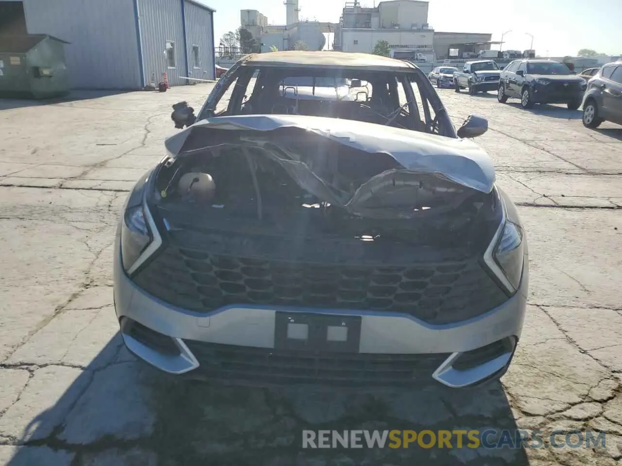 5 fotografías del automóvil dañado KNDPU3AF0P7163210 KIA SPORTAGE 2023
