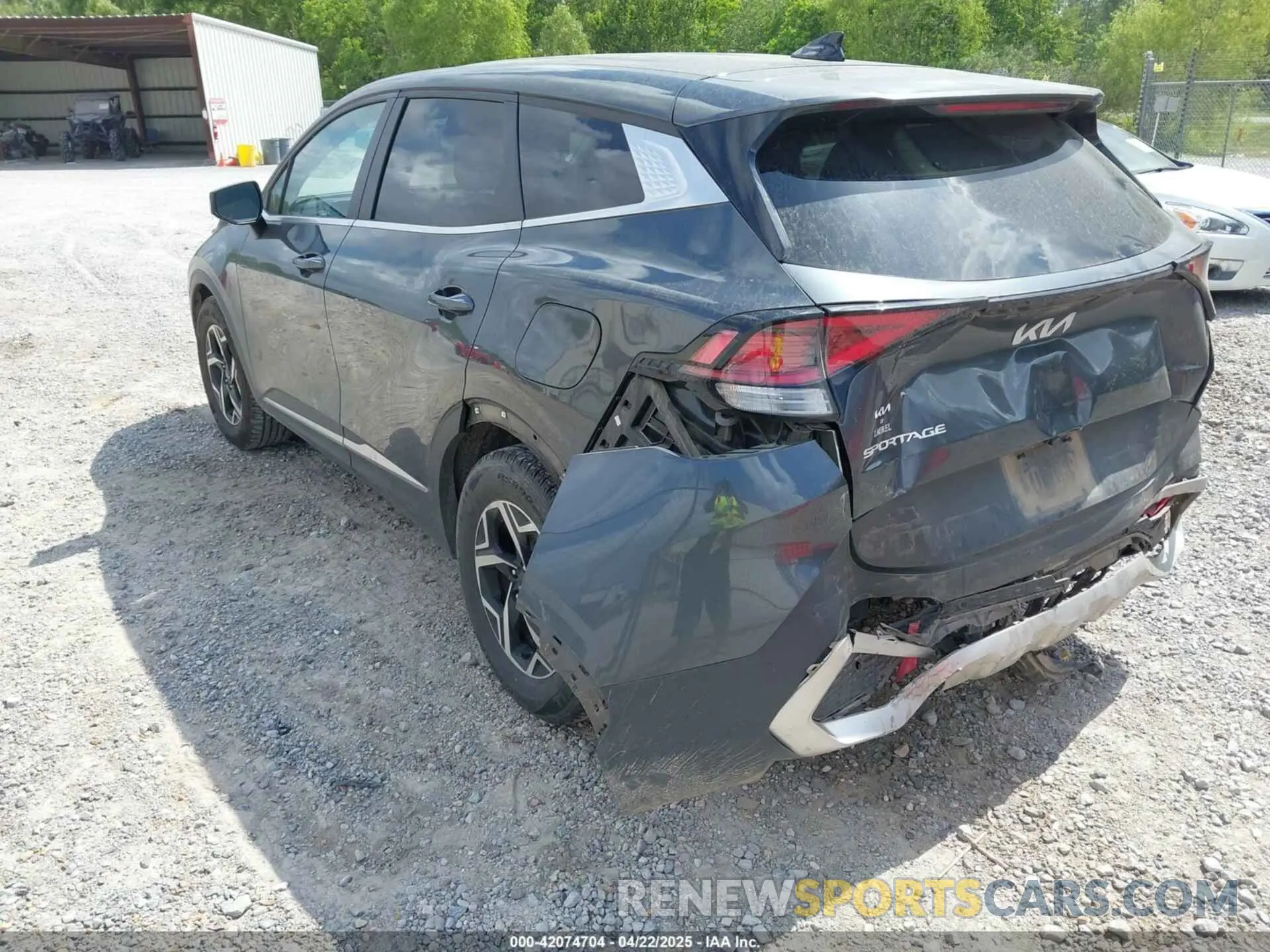 3 fotografías del automóvil dañado KNDPU3AF1P7068008 KIA SPORTAGE 2023