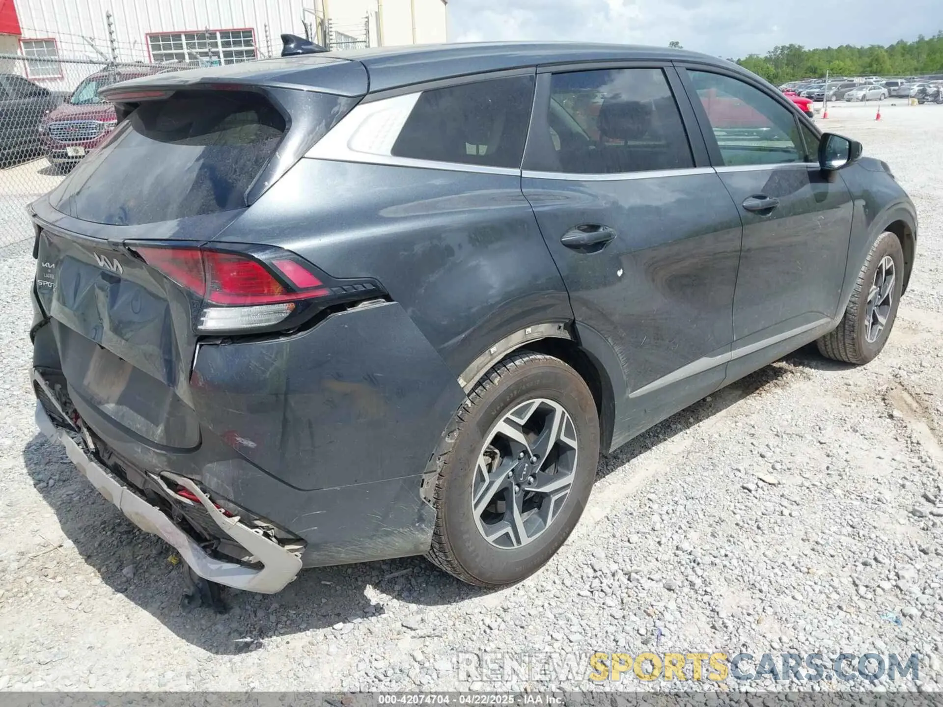4 fotografías del automóvil dañado KNDPU3AF1P7068008 KIA SPORTAGE 2023