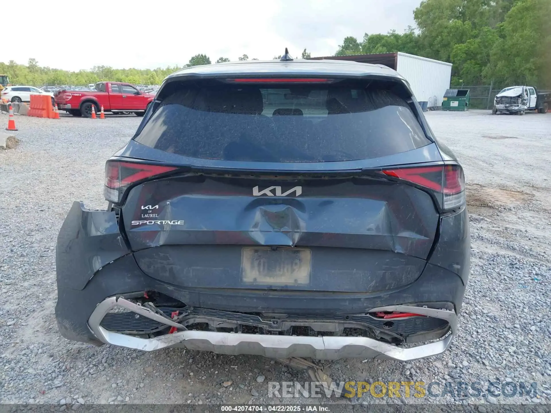 6 fotografías del automóvil dañado KNDPU3AF1P7068008 KIA SPORTAGE 2023