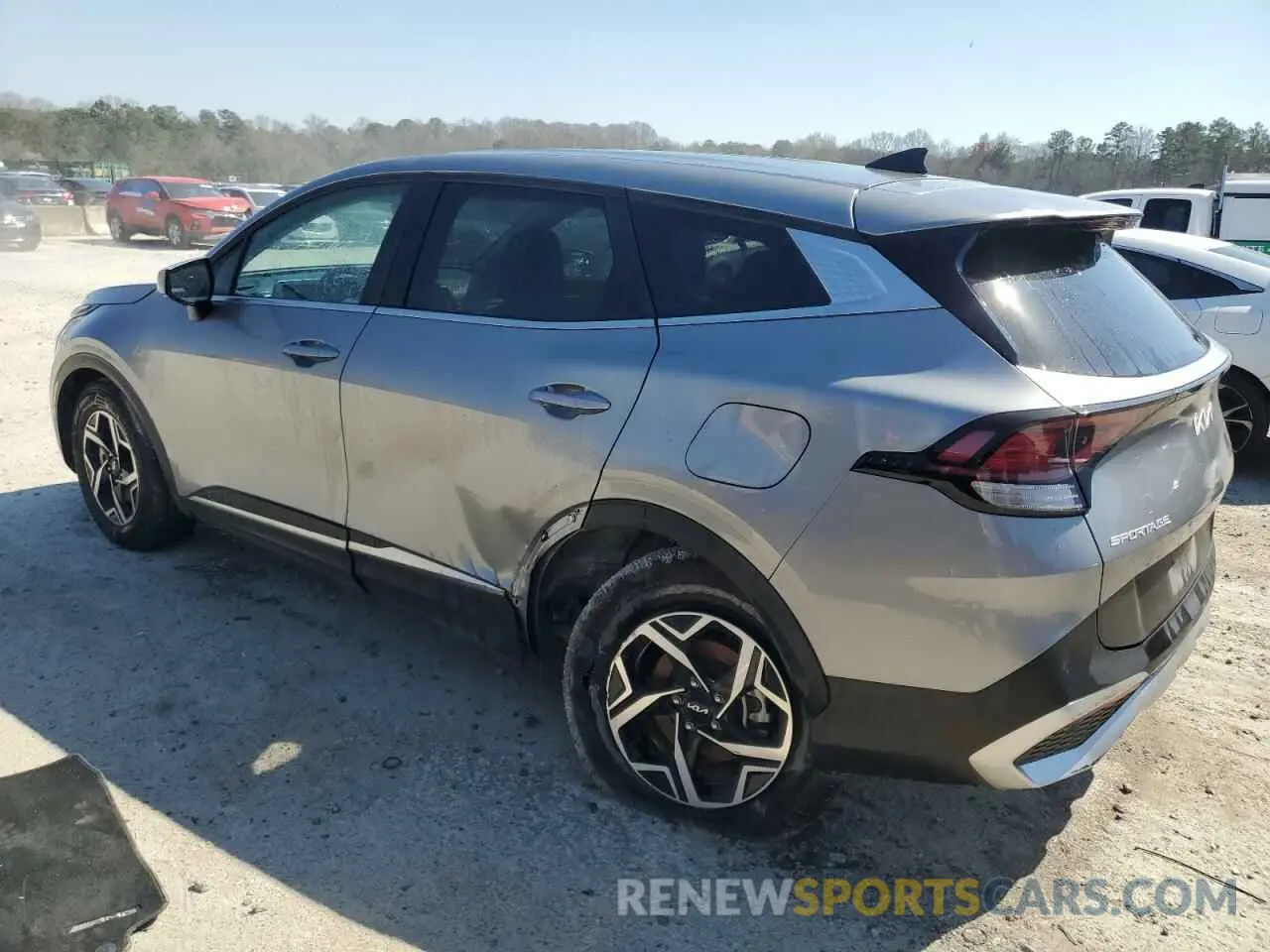 2 fotografías del automóvil dañado KNDPU3AF1P7163278 KIA SPORTAGE 2023