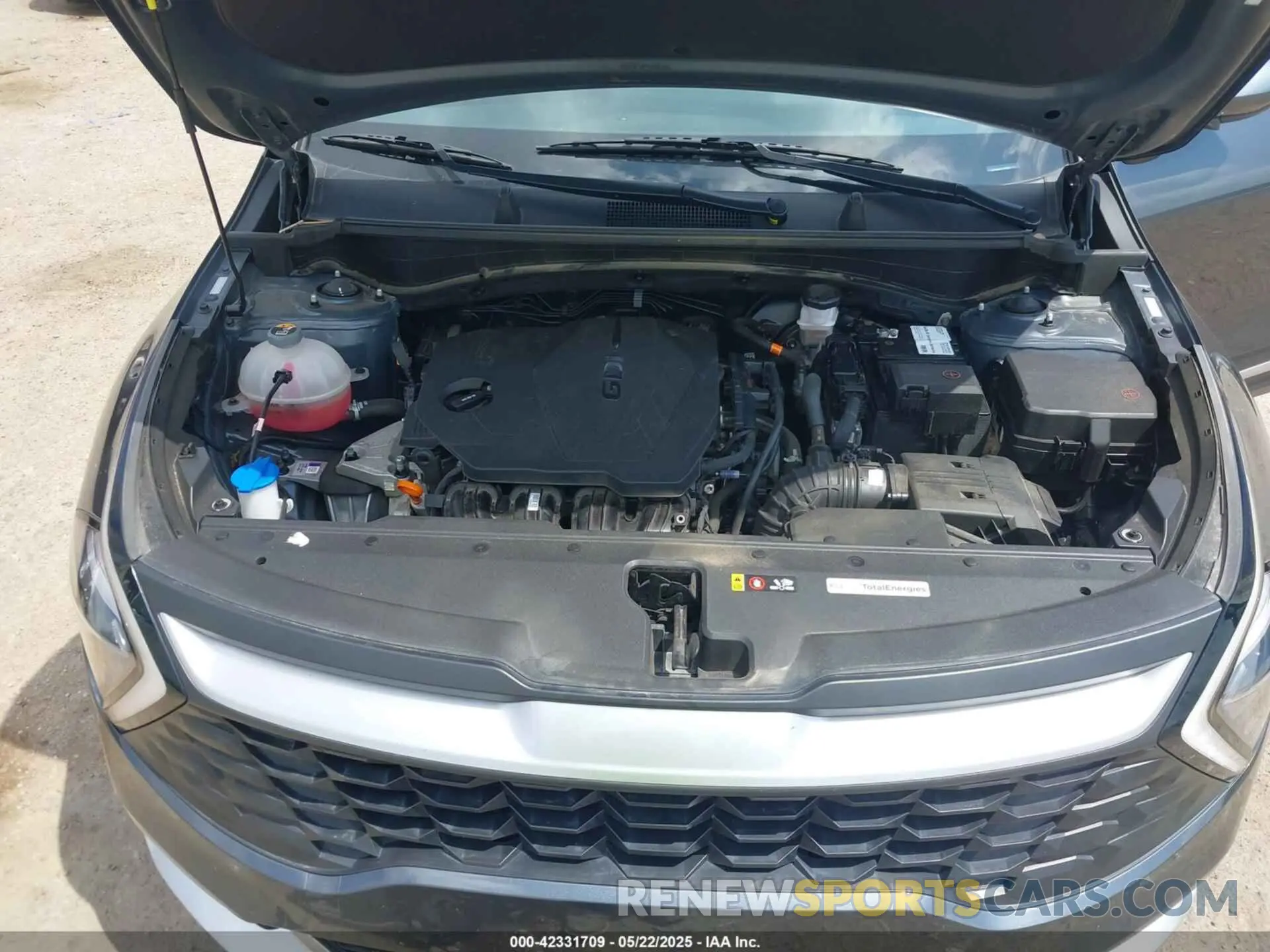 10 fotografías del automóvil dañado KNDPU3AF1P7167072 KIA SPORTAGE 2023