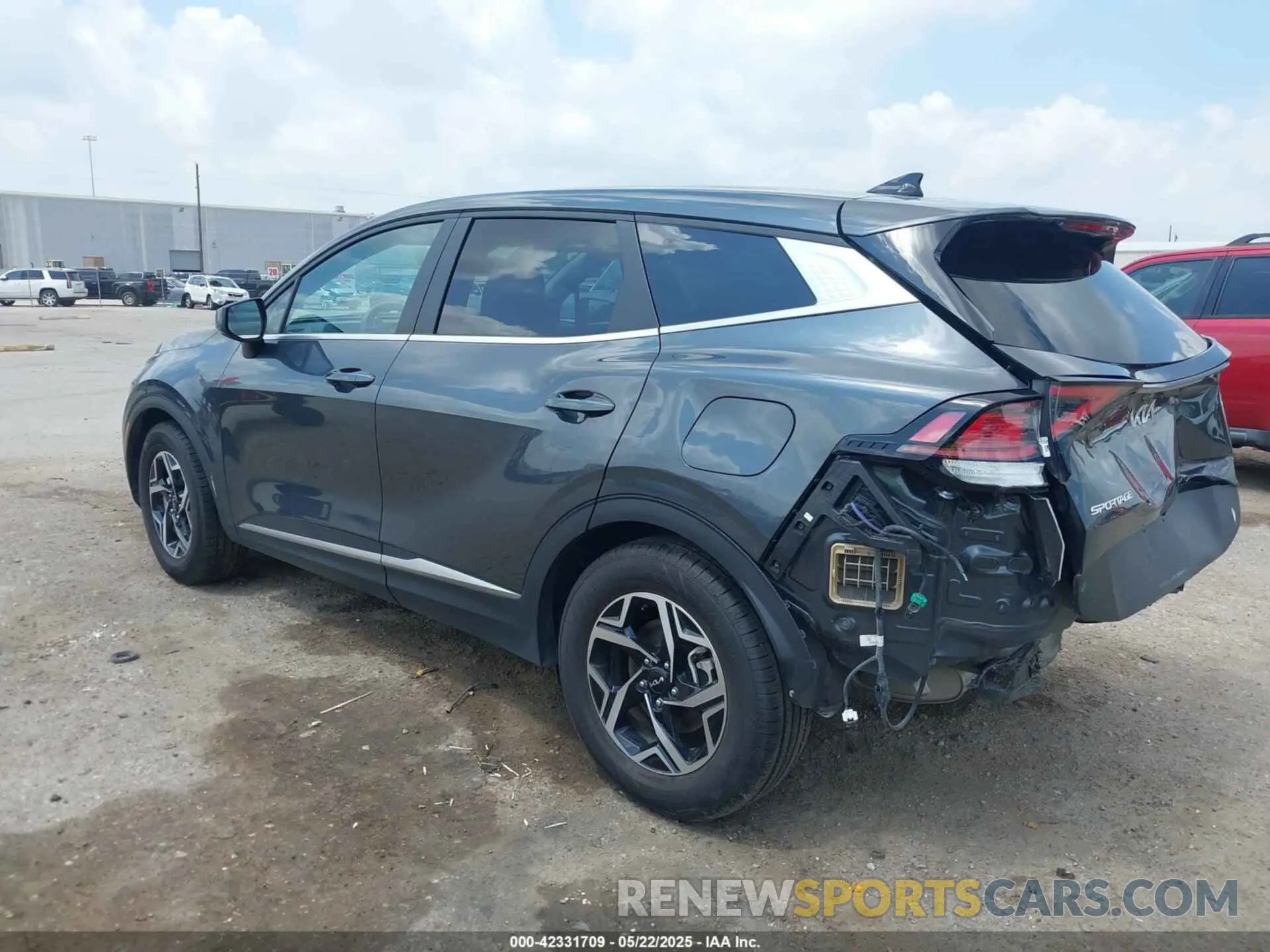 3 fotografías del automóvil dañado KNDPU3AF1P7167072 KIA SPORTAGE 2023