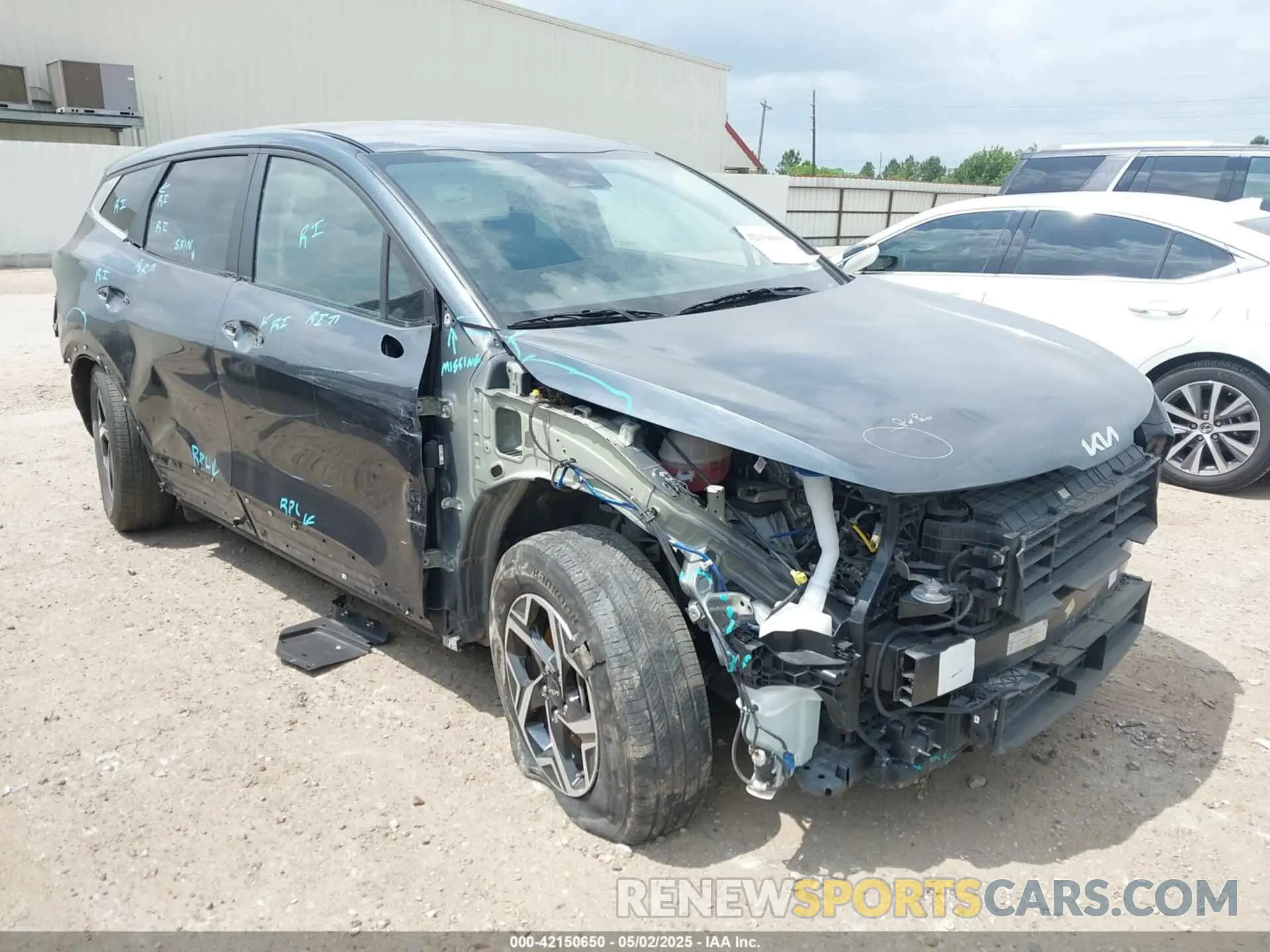 1 fotografías del automóvil dañado KNDPU3AF3P7097381 KIA SPORTAGE 2023