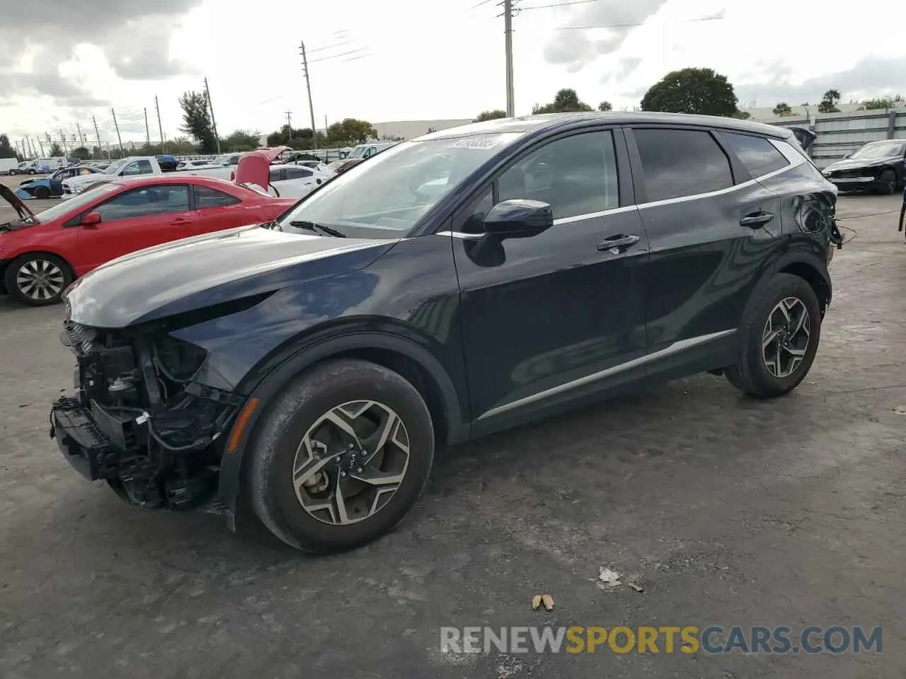 1 fotografías del automóvil dañado KNDPU3AF3P7145168 KIA SPORTAGE 2023