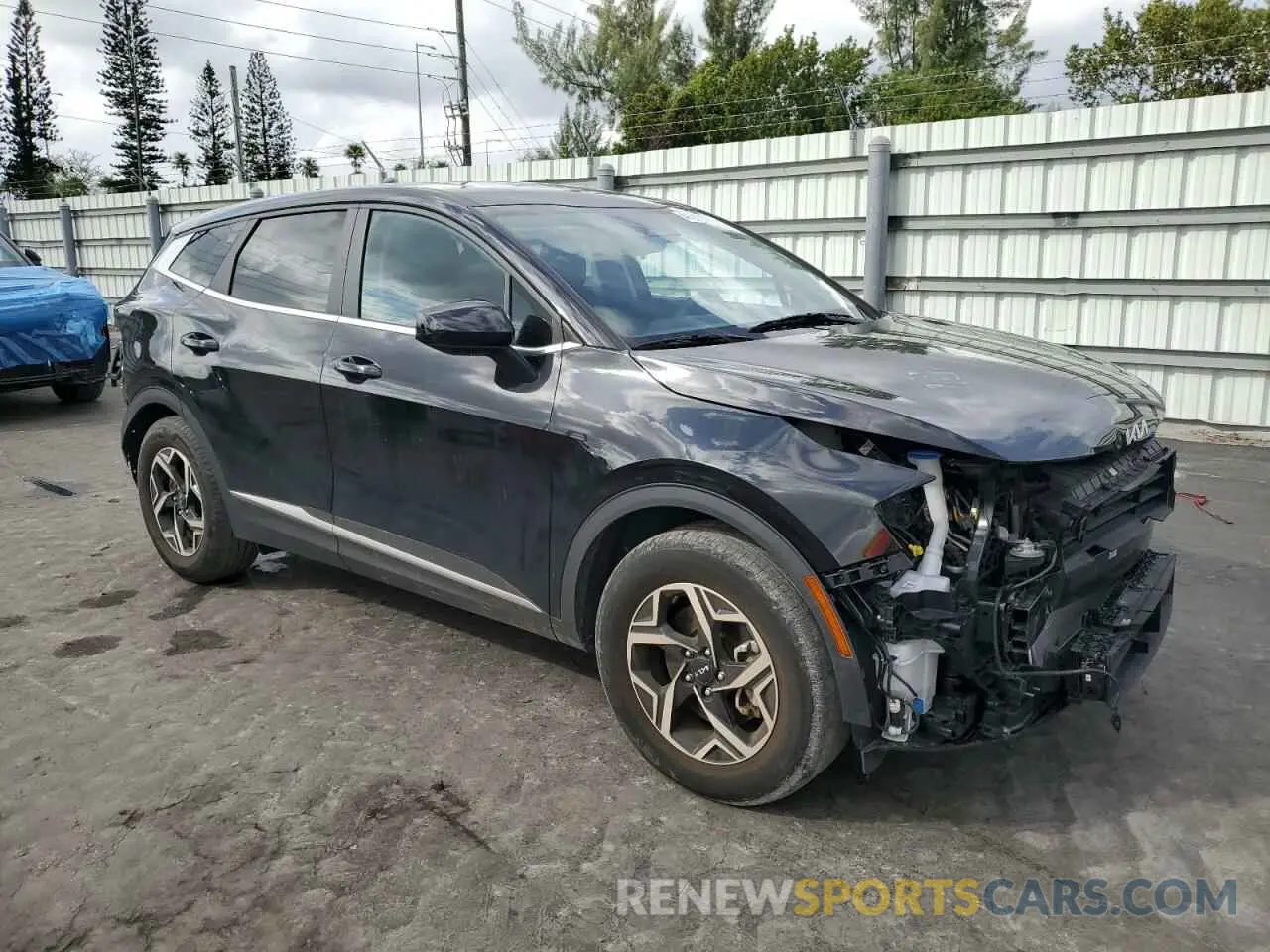 4 fotografías del automóvil dañado KNDPU3AF3P7145168 KIA SPORTAGE 2023
