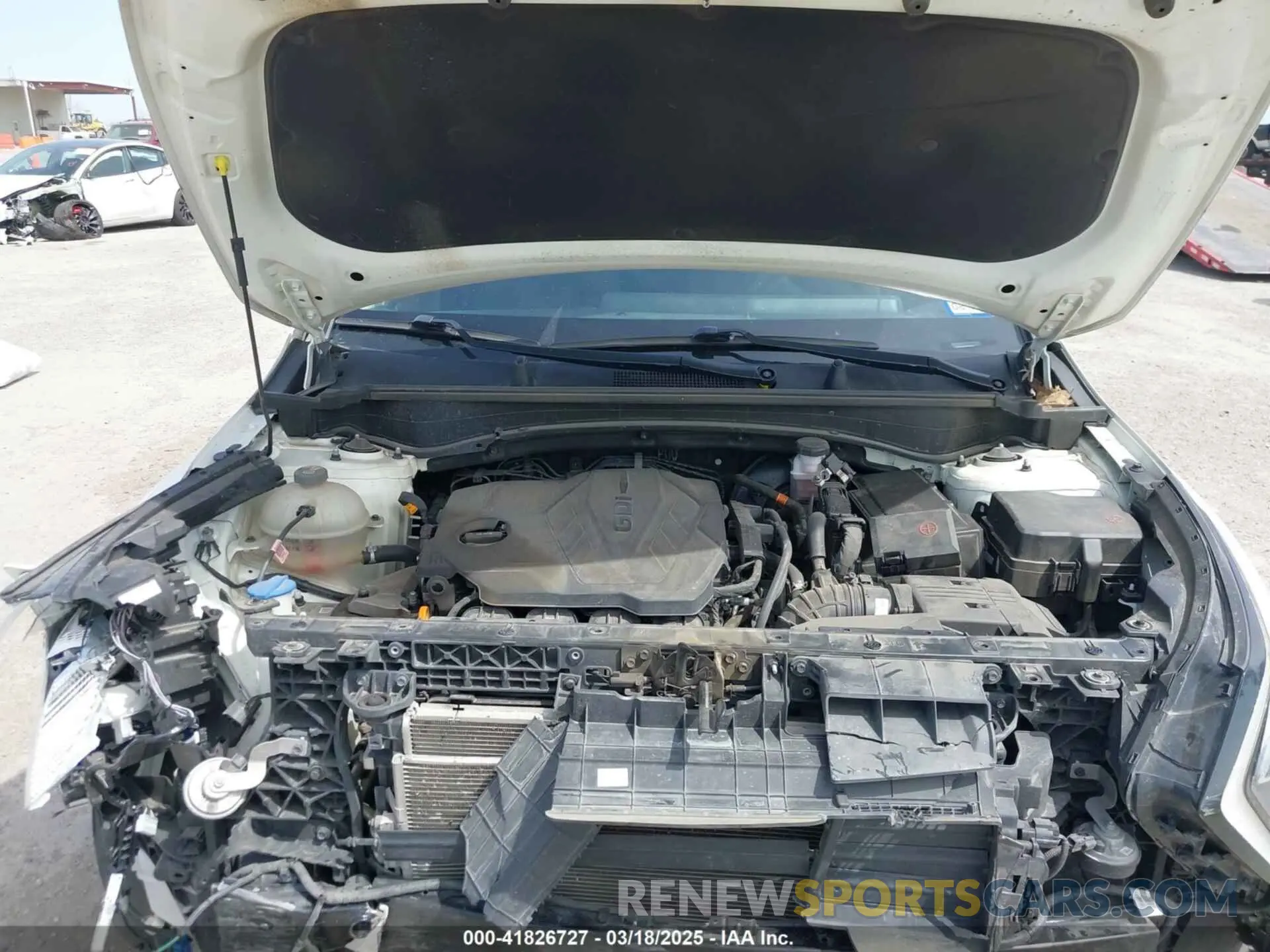 10 fotografías del automóvil dañado KNDPU3AF4P7036248 KIA SPORTAGE 2023