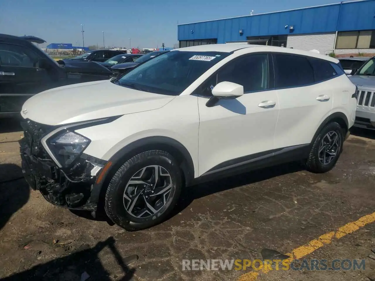 1 fotografías del automóvil dañado KNDPU3AF4P7095123 KIA SPORTAGE 2023