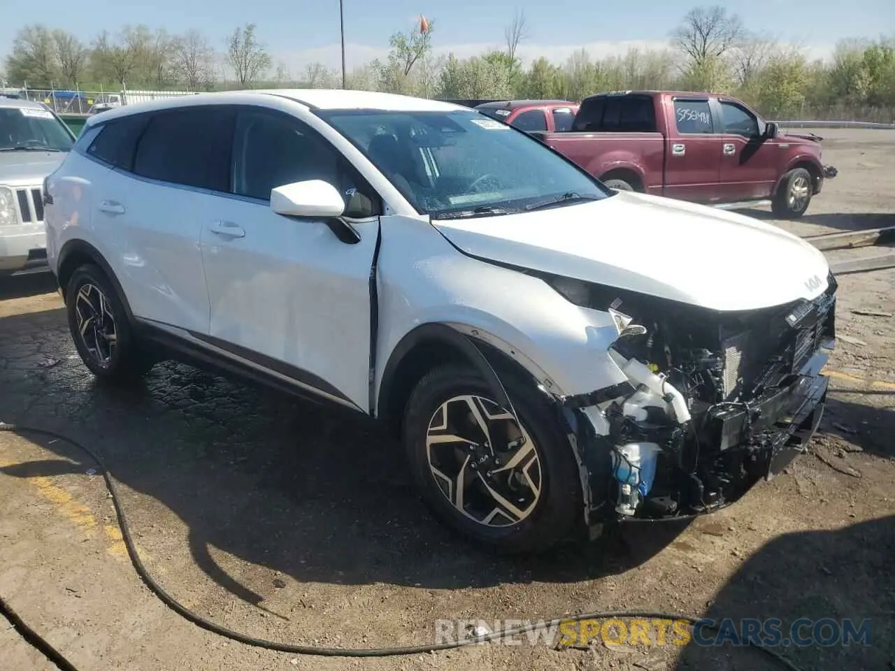4 fotografías del automóvil dañado KNDPU3AF4P7095123 KIA SPORTAGE 2023