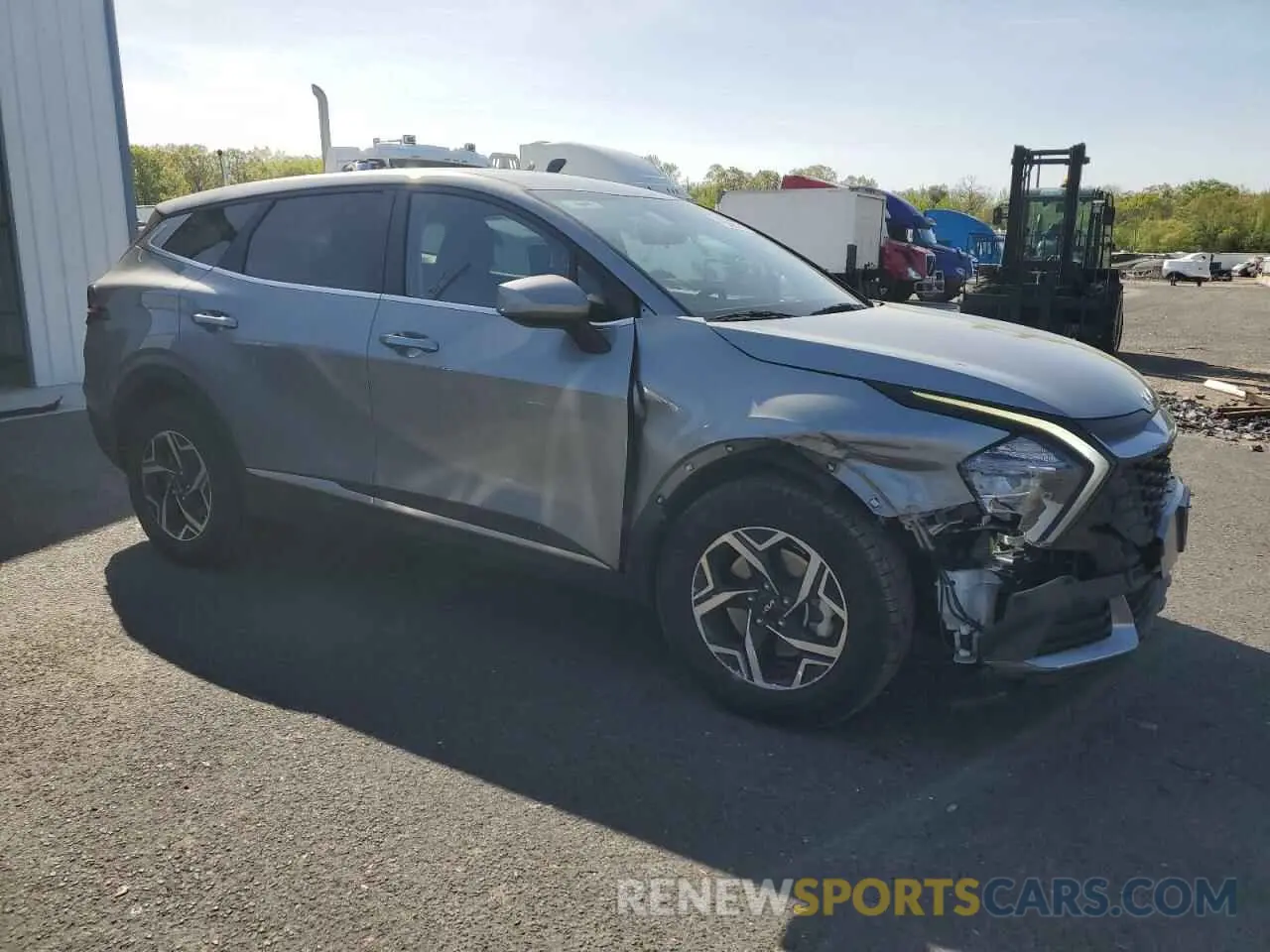 4 fotografías del automóvil dañado KNDPU3AF4P7118366 KIA SPORTAGE 2023