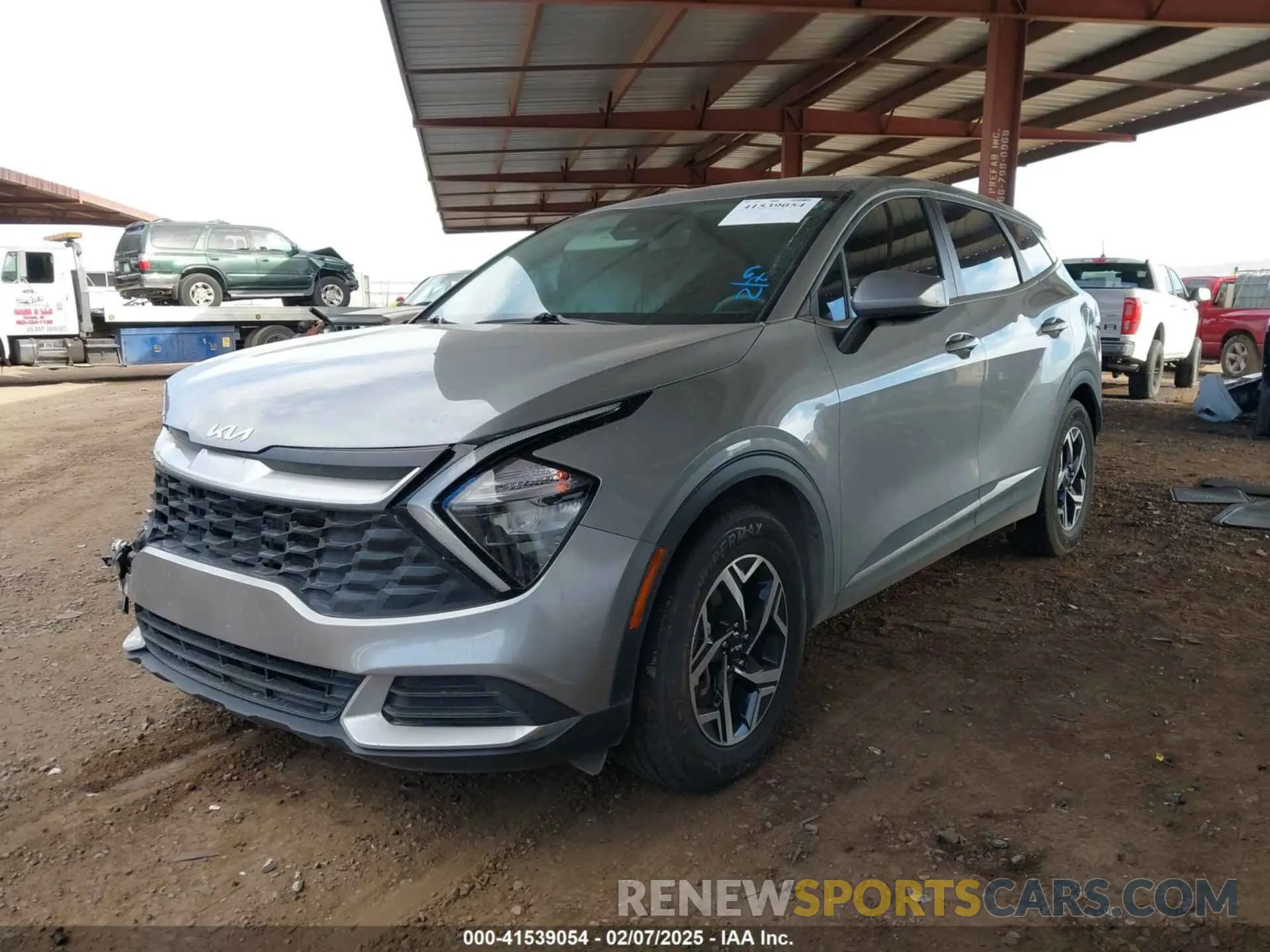 2 fotografías del automóvil dañado KNDPU3AF5P7086785 KIA SPORTAGE 2023