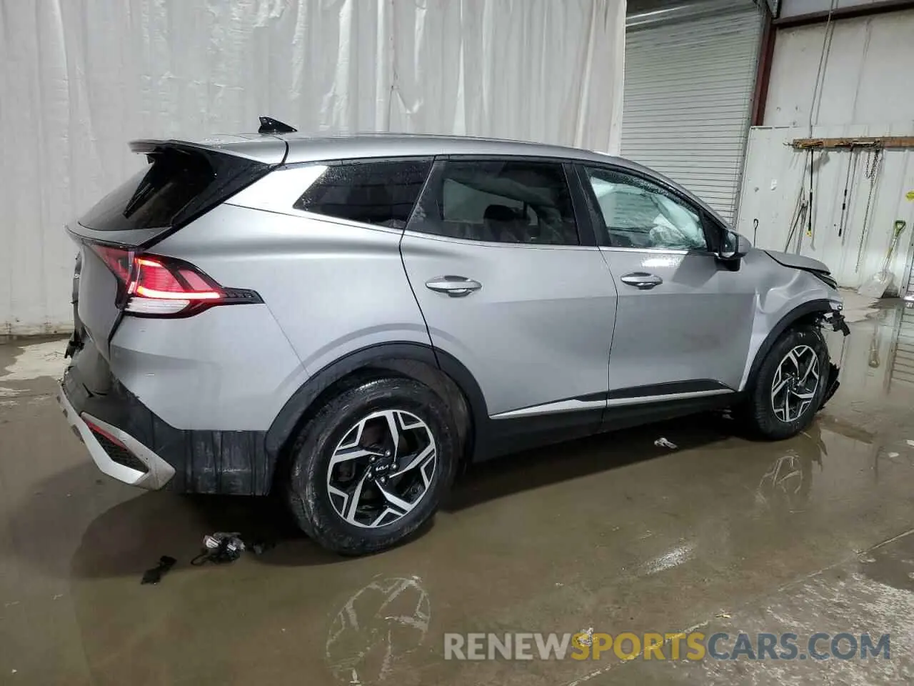 3 fotografías del automóvil dañado KNDPU3AF5P7118473 KIA SPORTAGE 2023