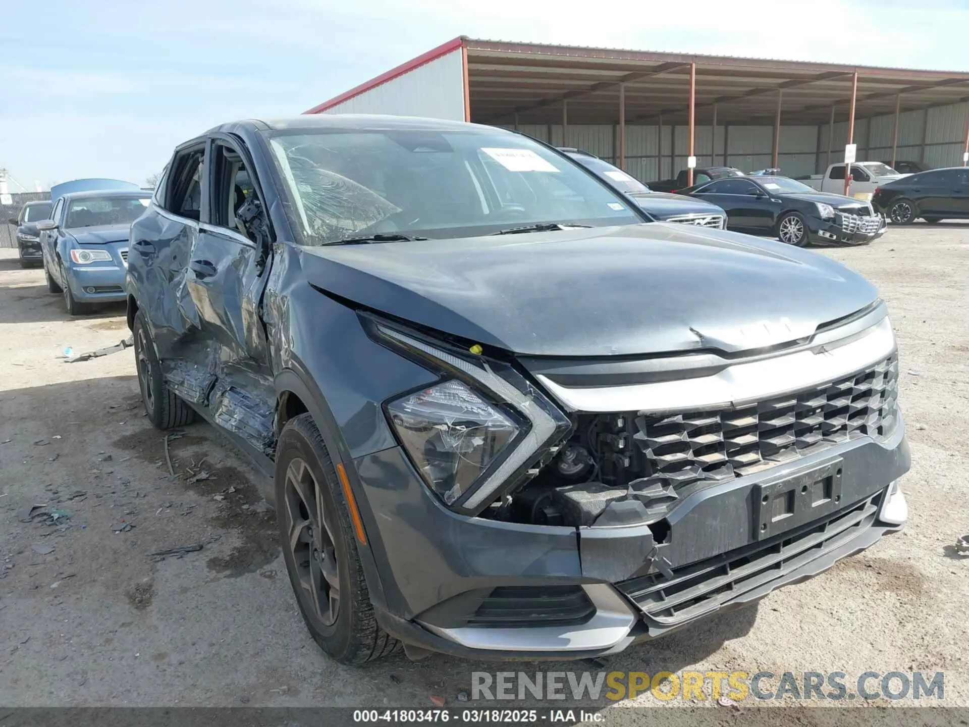 1 fotografías del automóvil dañado KNDPU3AF7P7037040 KIA SPORTAGE 2023