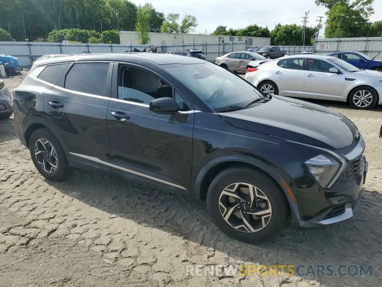 4 fotografías del automóvil dañado KNDPU3AF7P7042237 KIA SPORTAGE 2023