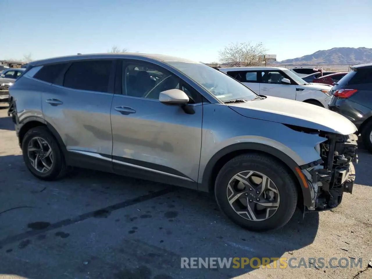 4 fotografías del automóvil dañado KNDPU3AF7P7048443 KIA SPORTAGE 2023