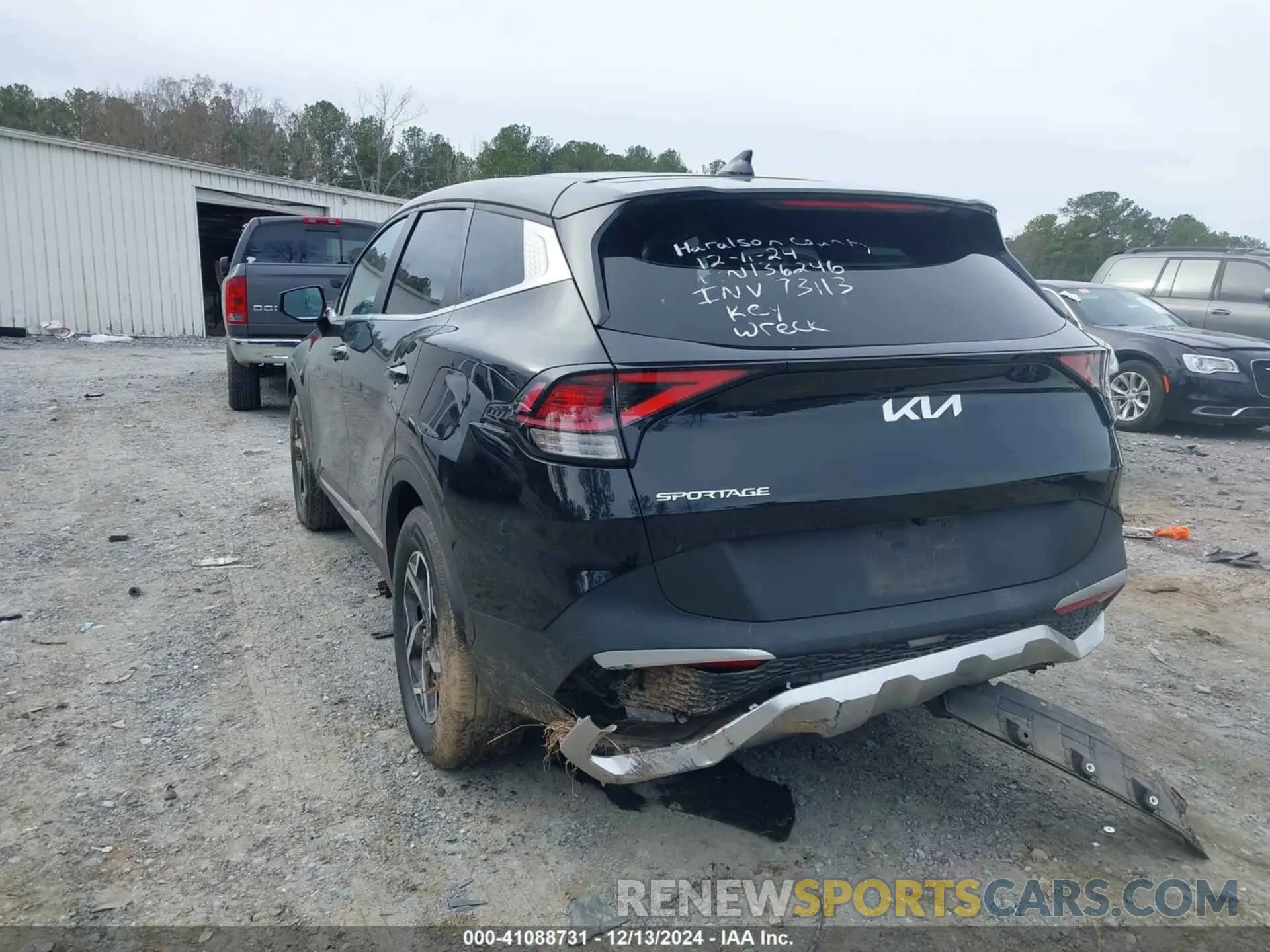 3 fotografías del automóvil dañado KNDPU3AF7P7136246 KIA SPORTAGE 2023