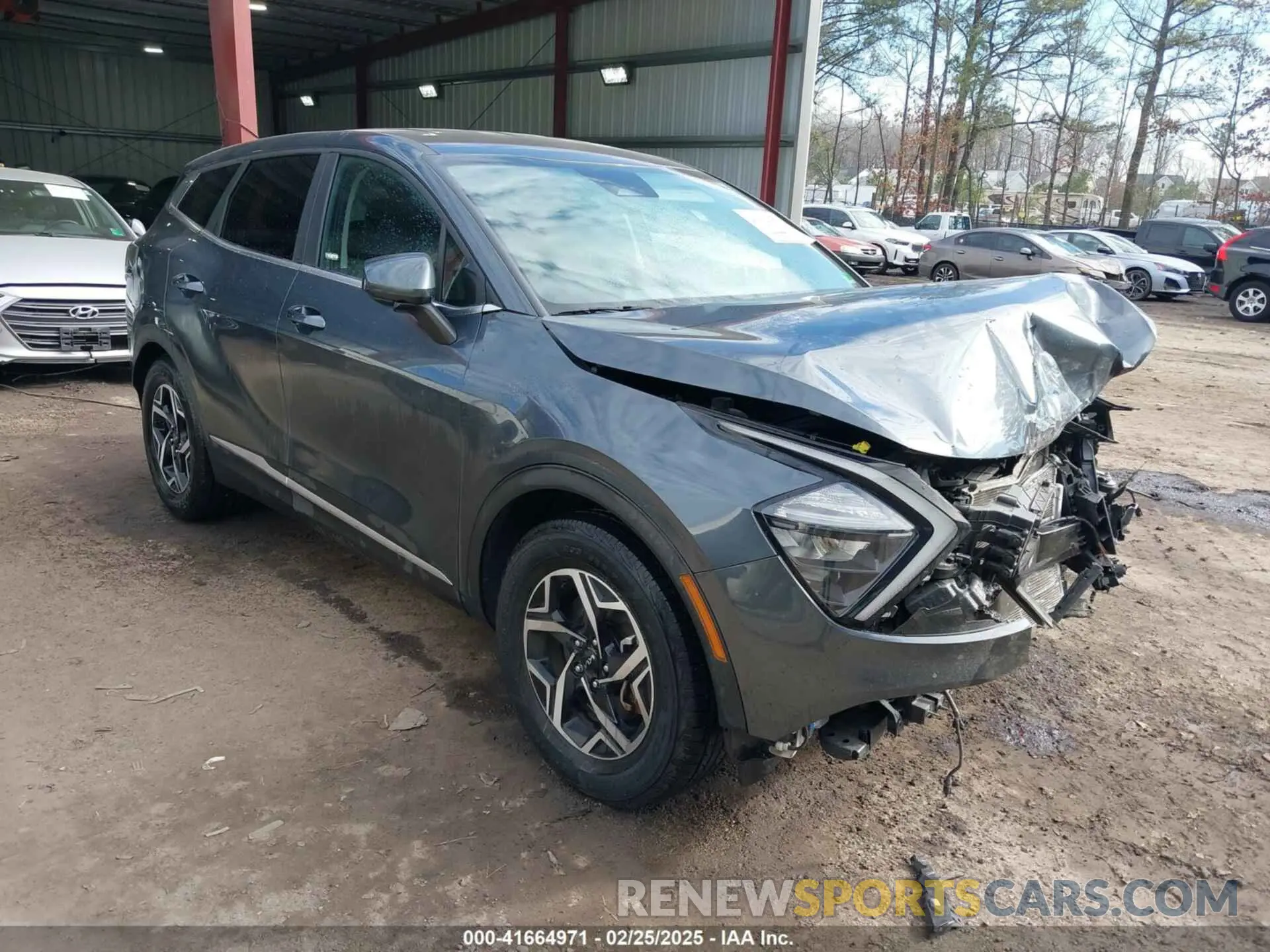 1 fotografías del automóvil dañado KNDPU3AFXP7131719 KIA SPORTAGE 2023
