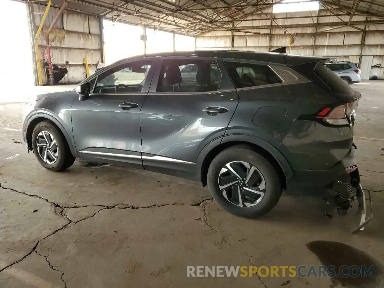 2 fotografías del automóvil dañado KNDPU3AG9P7058268 KIA SPORTAGE 2023