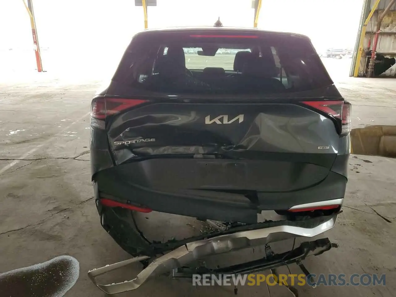 6 fotografías del automóvil dañado KNDPU3AG9P7058268 KIA SPORTAGE 2023
