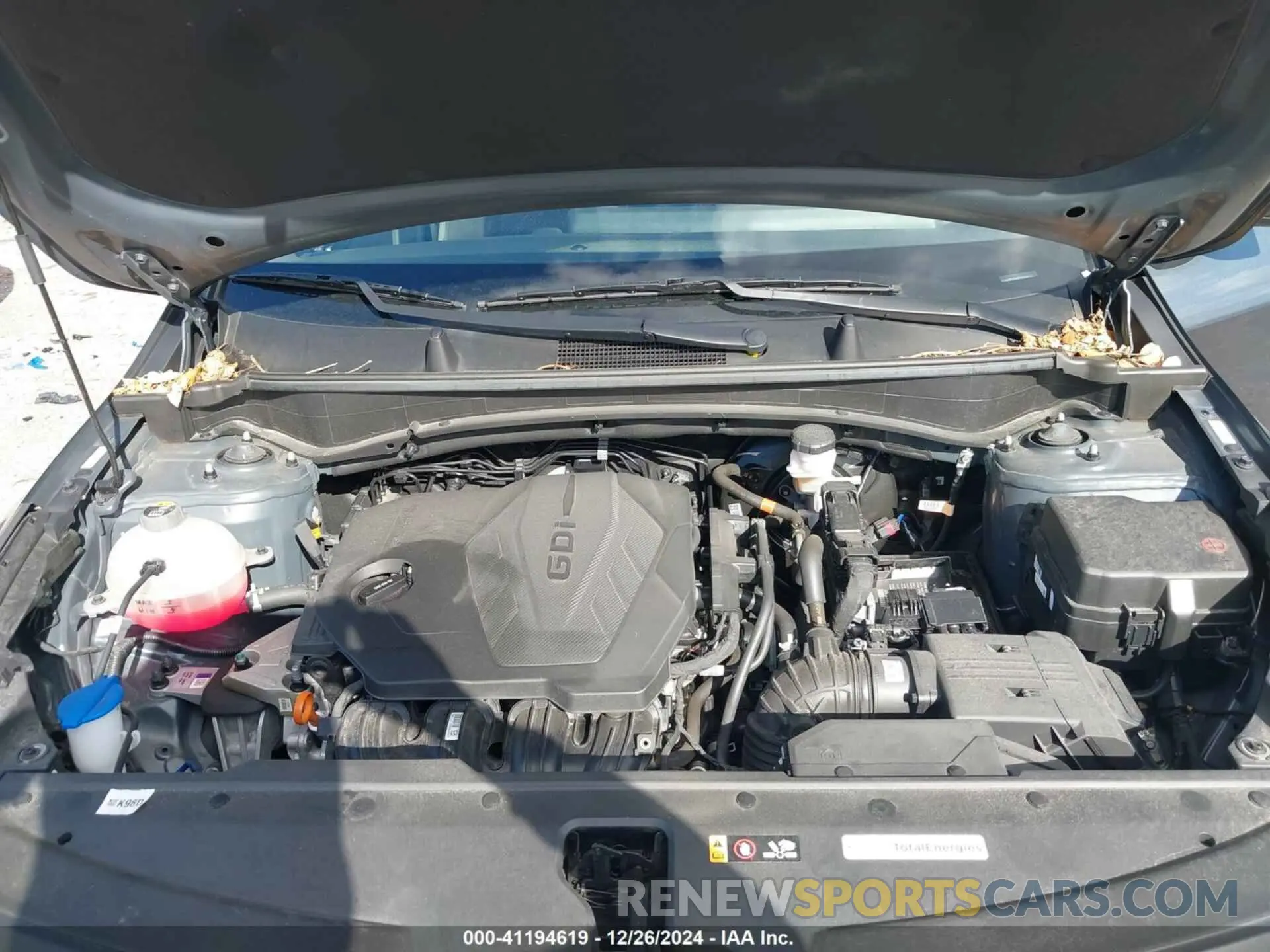 10 fotografías del automóvil dañado KNDPUCAF0P7133124 KIA SPORTAGE 2023