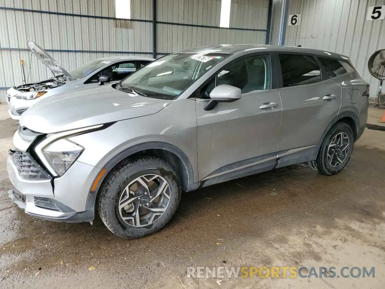 1 fotografías del automóvil dañado KNDPUCAF3P7187646 KIA SPORTAGE 2023