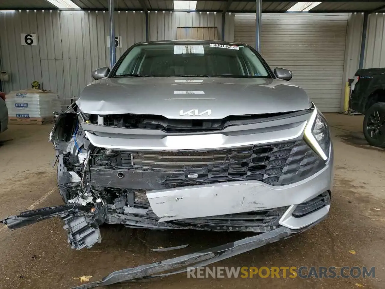 5 fotografías del automóvil dañado KNDPUCAF3P7187646 KIA SPORTAGE 2023