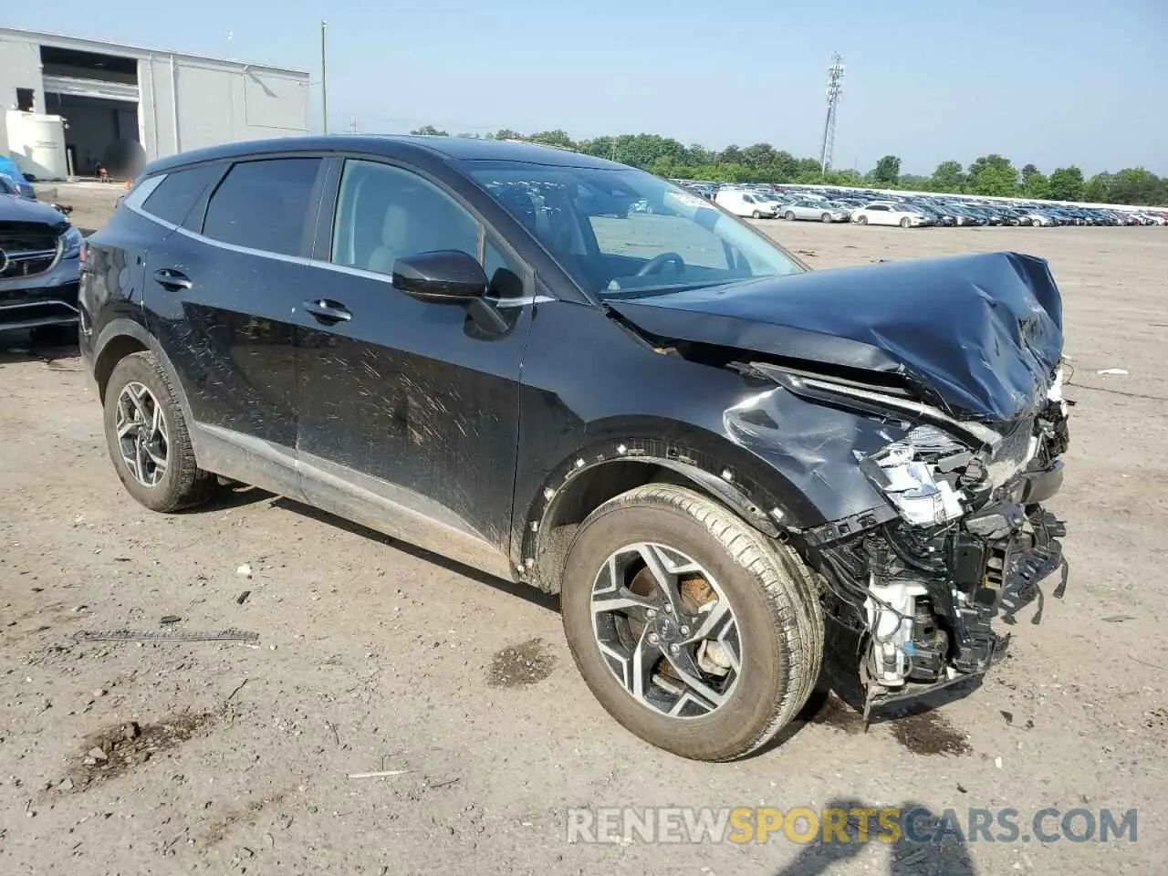 4 fotografías del automóvil dañado KNDPUCAF3P7196394 KIA SPORTAGE 2023
