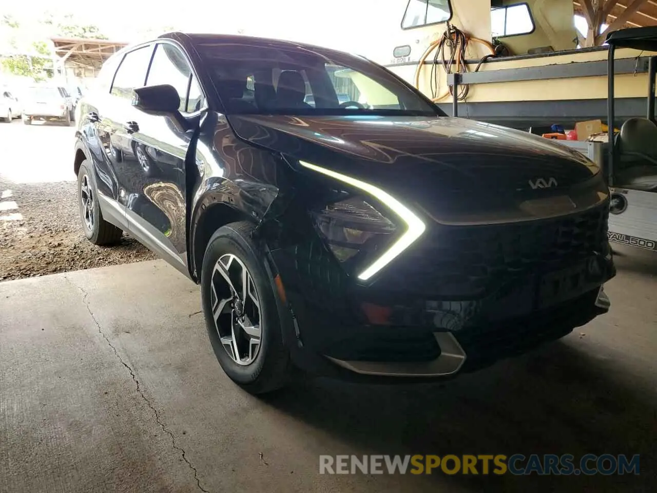 4 fotografías del automóvil dañado KNDPUCAF4P7152307 KIA SPORTAGE 2023