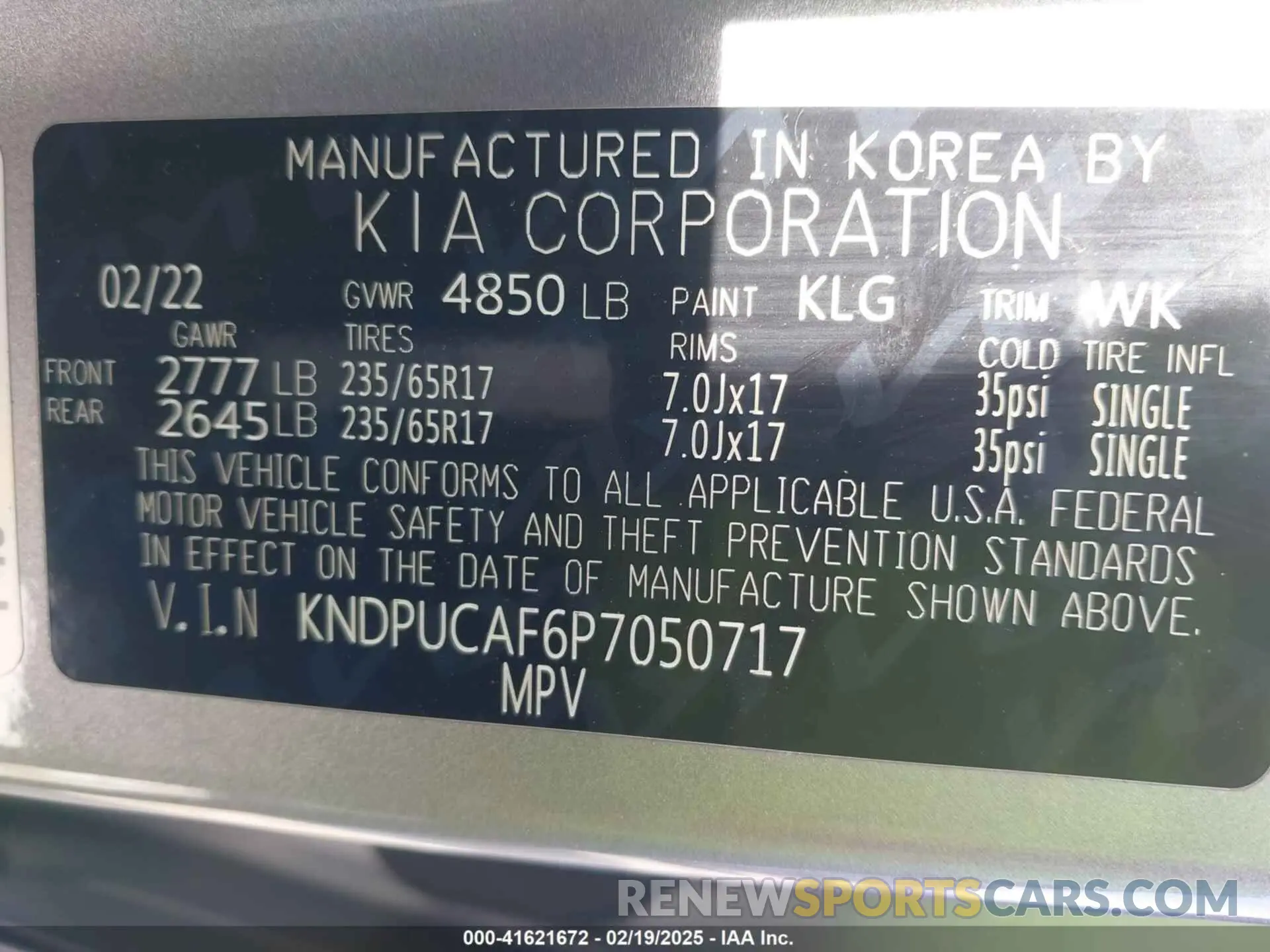 9 fotografías del automóvil dañado KNDPUCAF6P7050717 KIA SPORTAGE 2023
