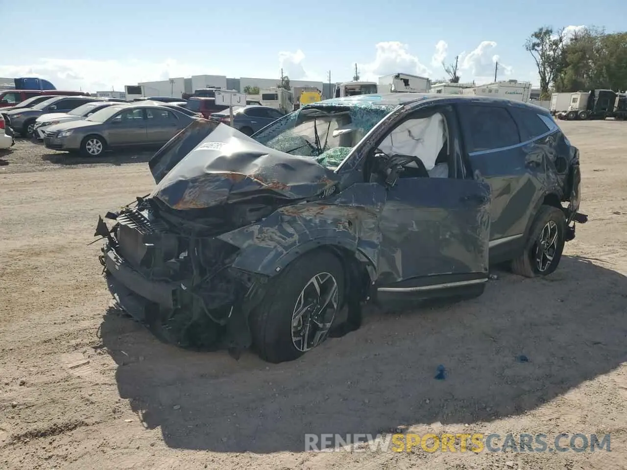 1 fotografías del automóvil dañado KNDPUCAF6P7095723 KIA SPORTAGE 2023
