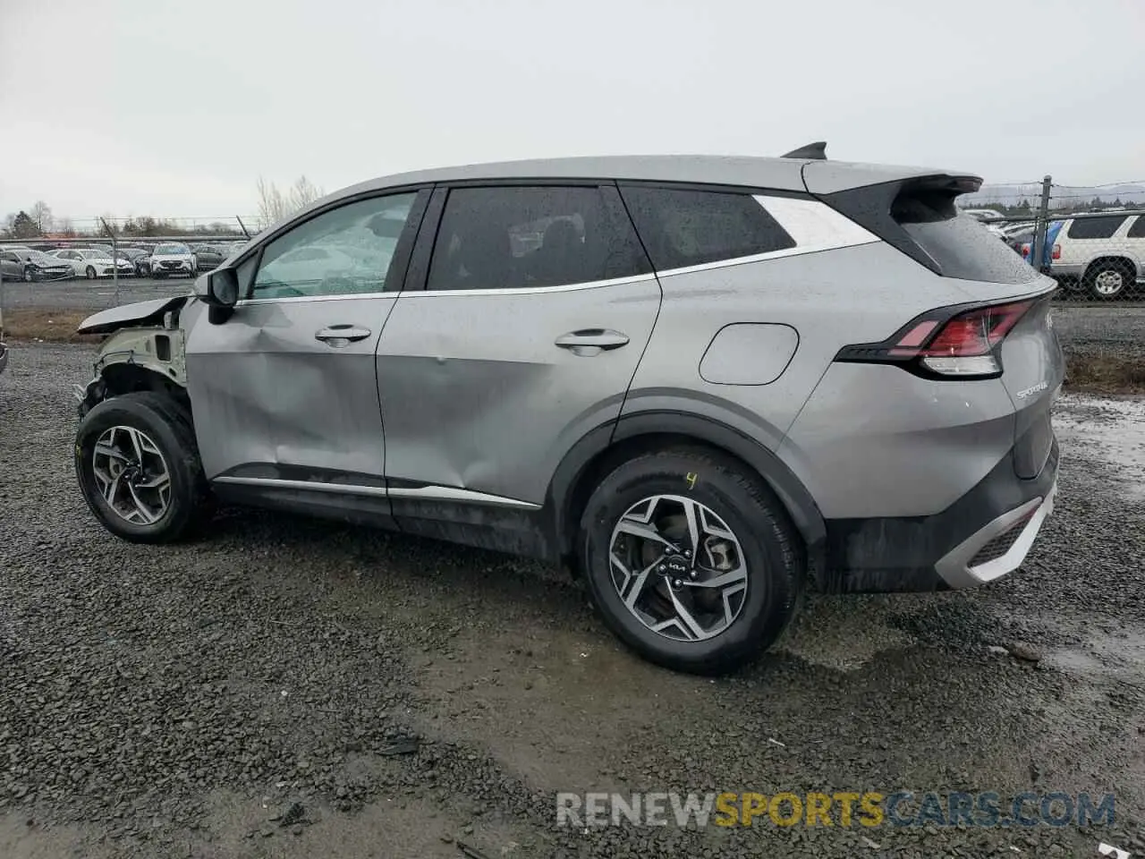 2 fotografías del automóvil dañado KNDPUCAF6P7099030 KIA SPORTAGE 2023