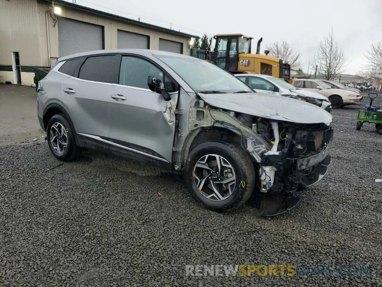 4 fotografías del automóvil dañado KNDPUCAF6P7099030 KIA SPORTAGE 2023