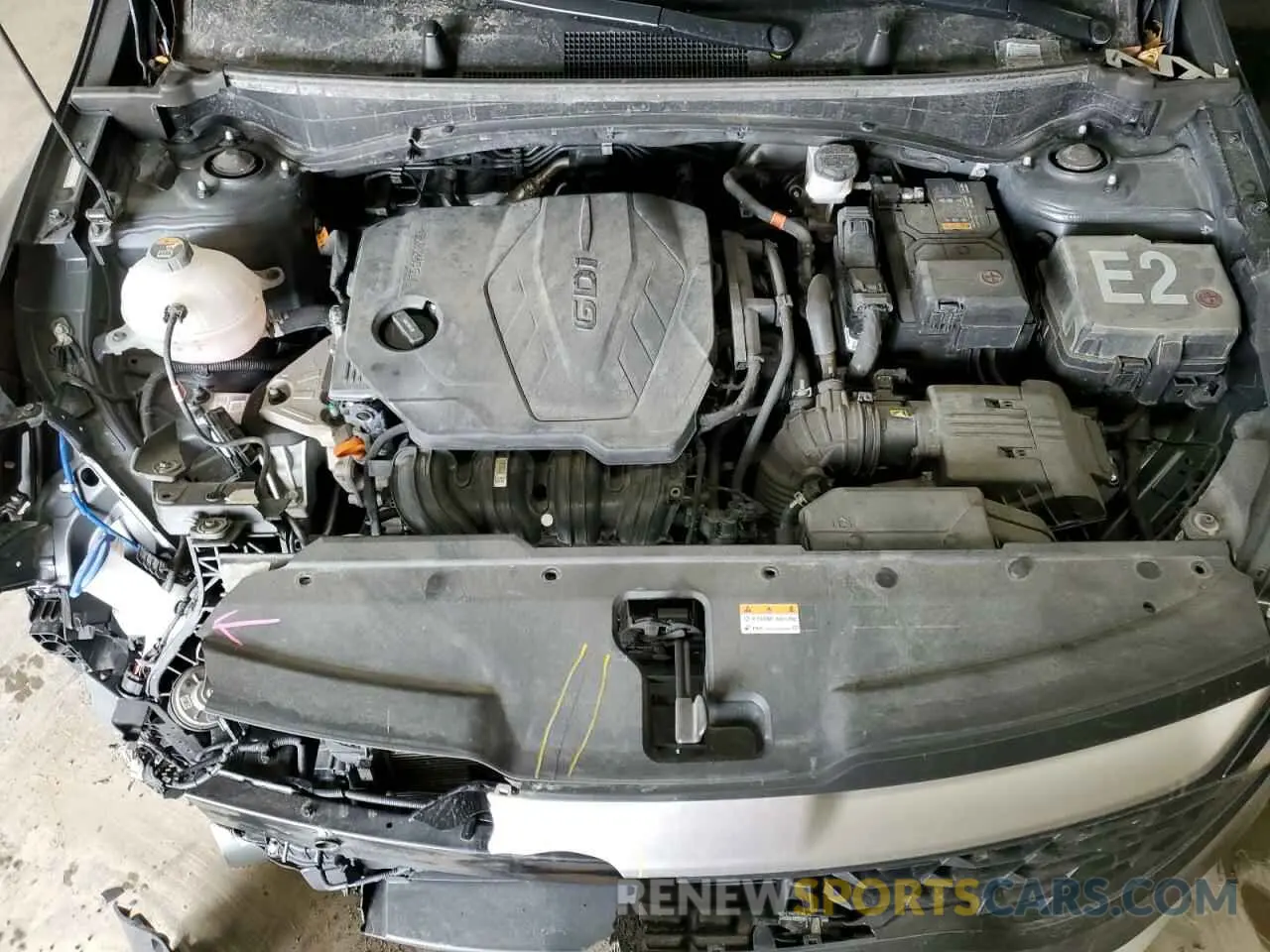12 fotografías del automóvil dañado KNDPUCAF6P7211714 KIA SPORTAGE 2023