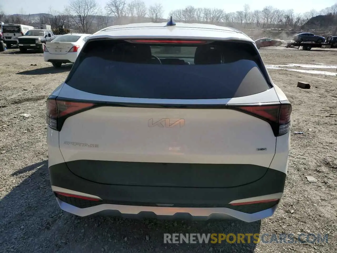 6 fotografías del automóvil dañado KNDPUCAG1P7063206 KIA SPORTAGE 2023