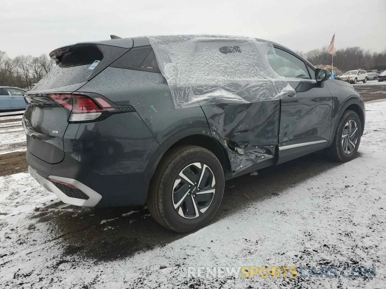 3 fotografías del automóvil dañado KNDPUCAG9P7031300 KIA SPORTAGE 2023
