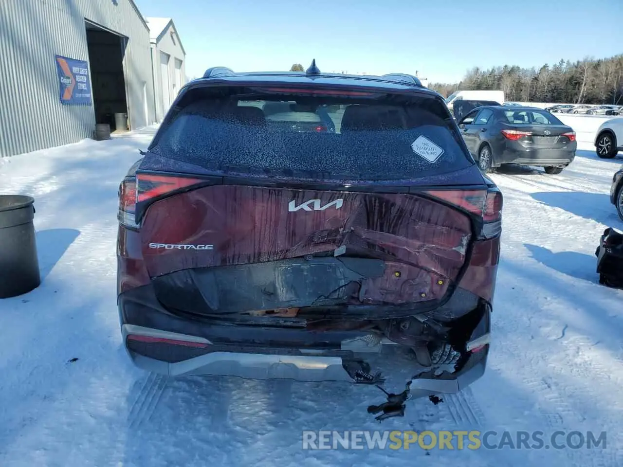 6 fotografías del automóvil dañado KNDPVCAF5P7194935 KIA SPORTAGE 2023