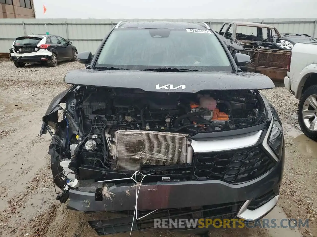 5 fotografías del automóvil dañado KNDPVCAG0P7070208 KIA SPORTAGE 2023