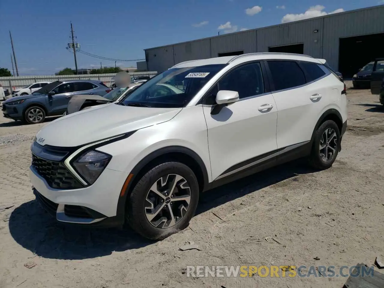 1 fotografías del automóvil dañado KNDPVCAG2P7057315 KIA SPORTAGE 2023